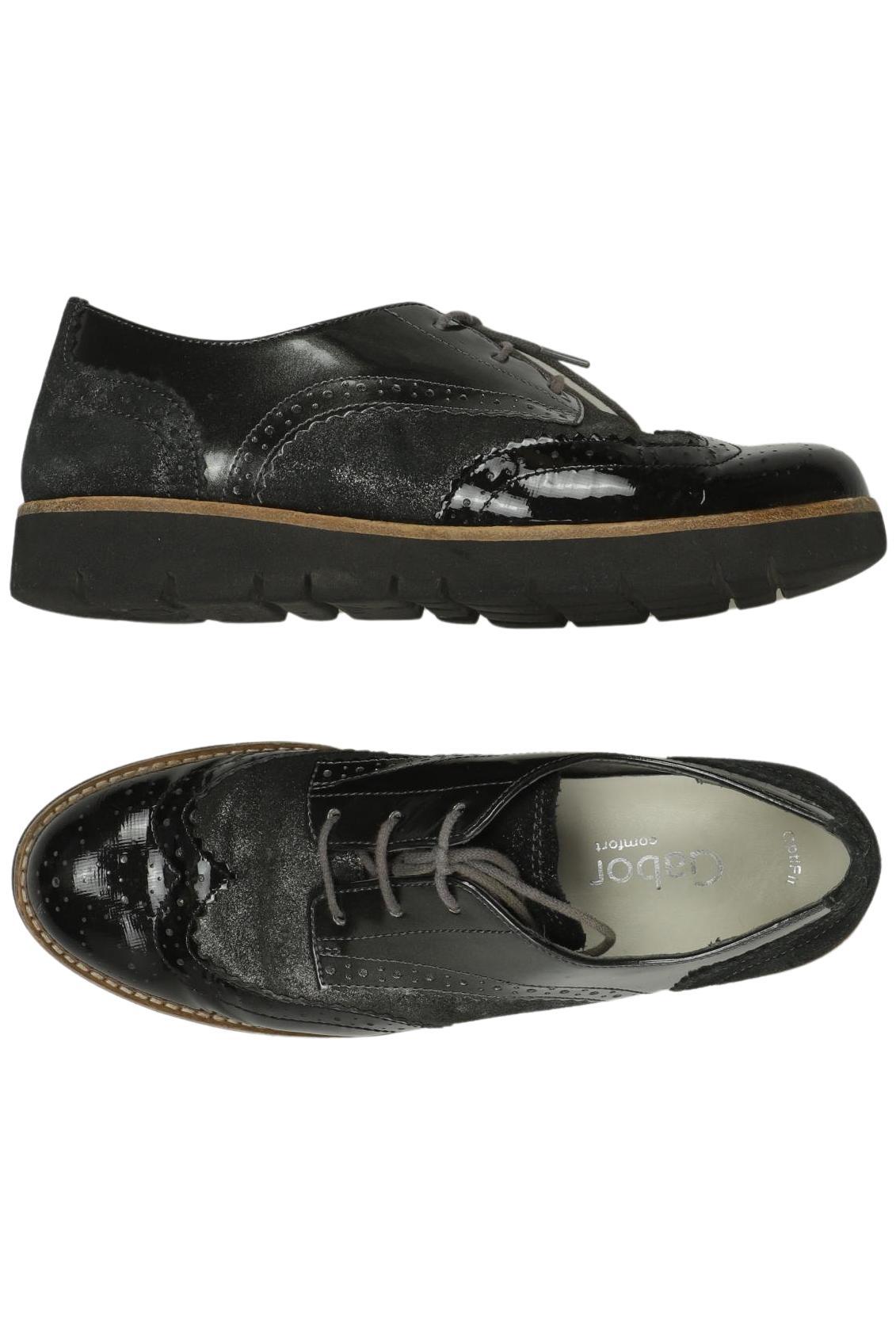 

Gabor Damen Halbschuh, schwarz, Gr. 4