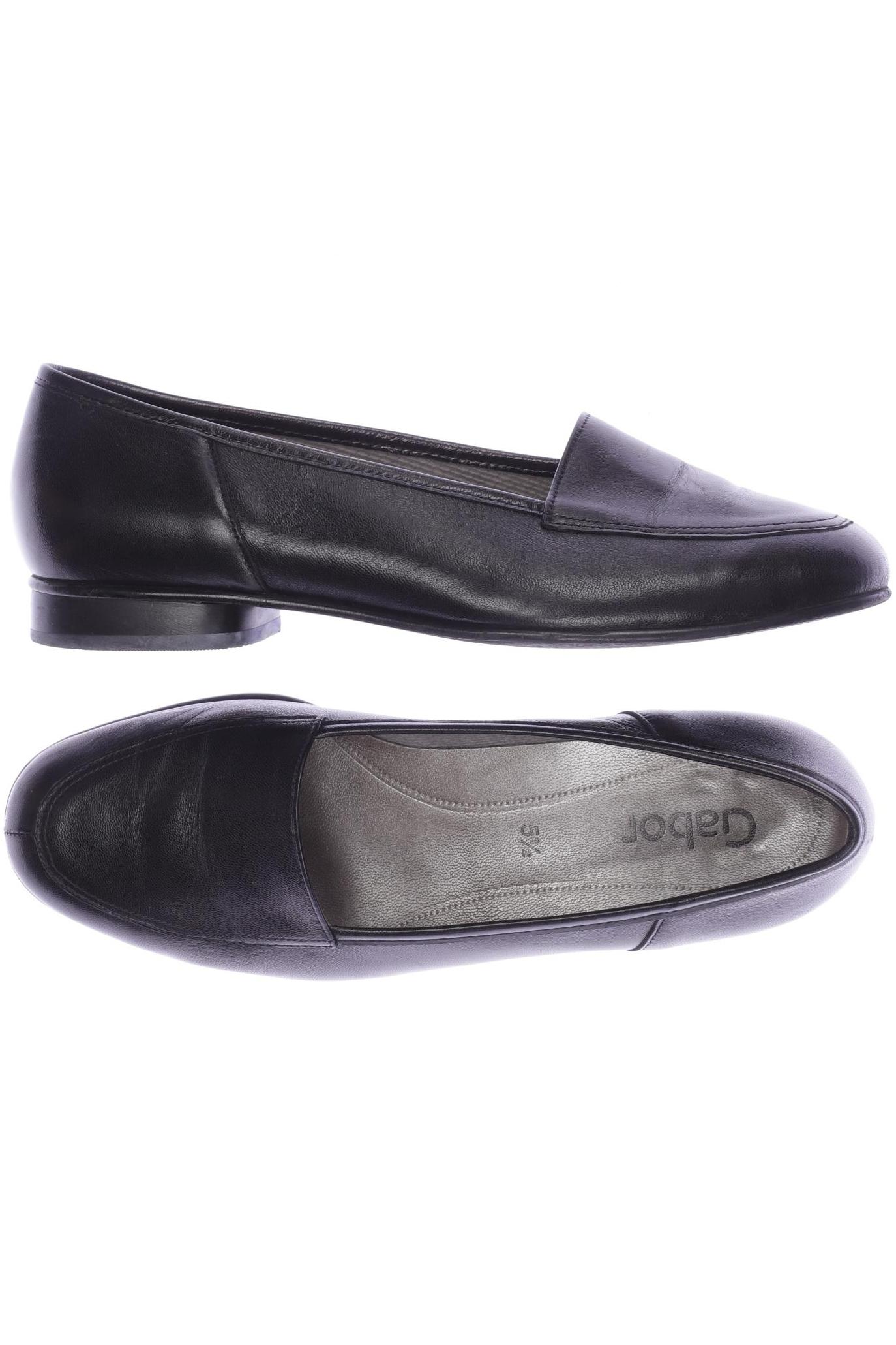 

Gabor Damen Halbschuh, schwarz, Gr. 5.5