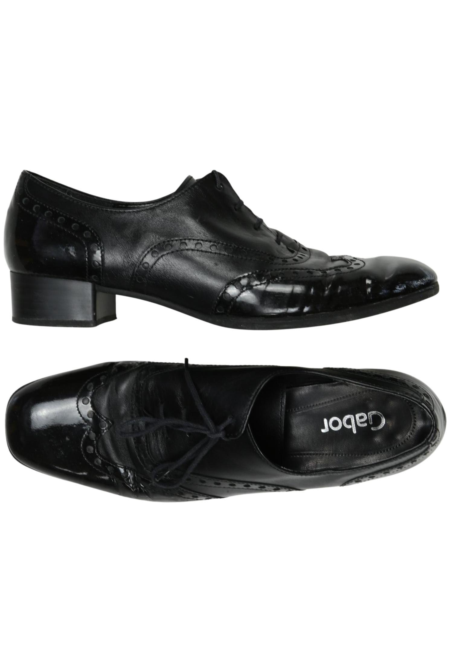 

Gabor Damen Halbschuh, schwarz, Gr. 6