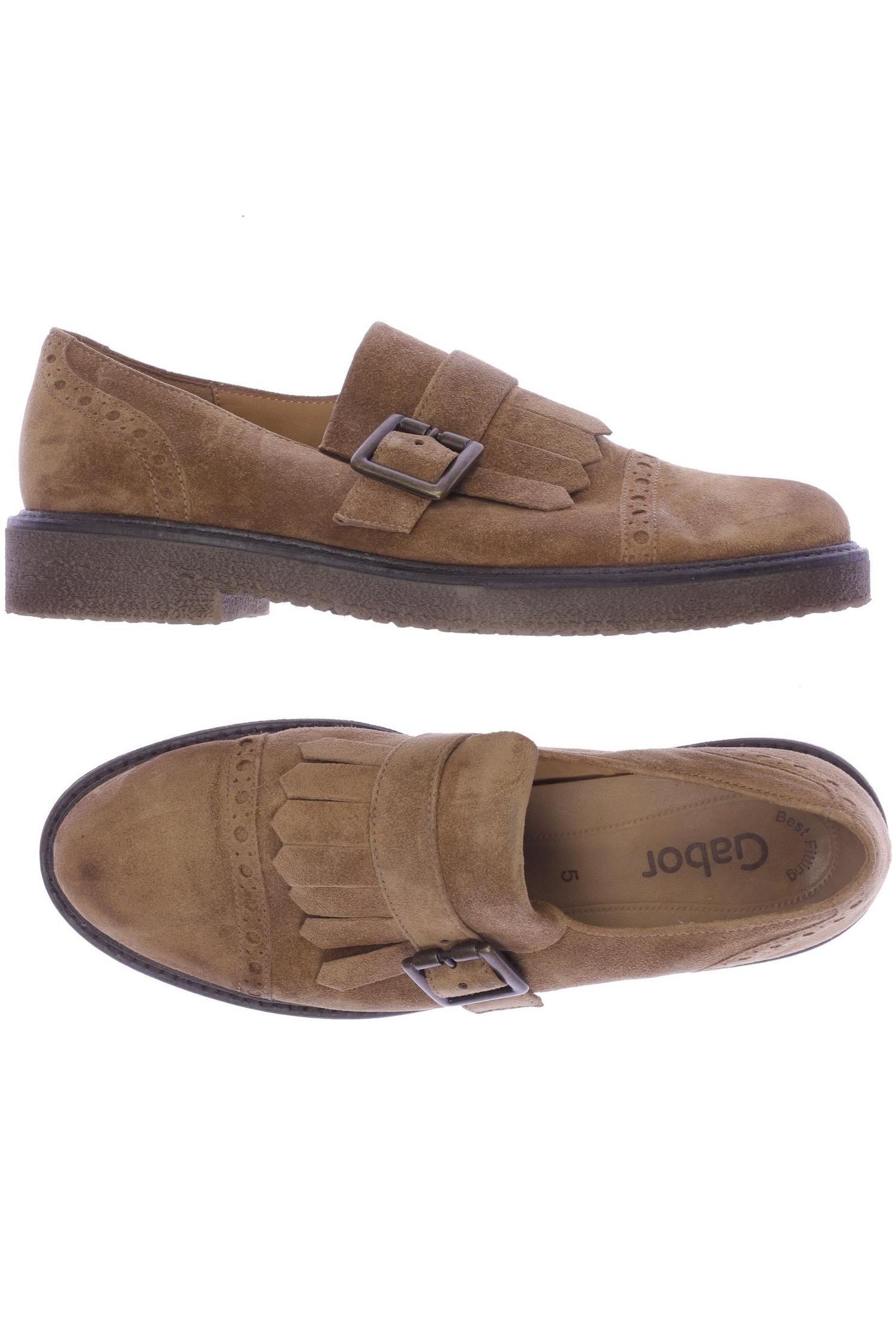 

Gabor Damen Halbschuh, braun, Gr. 5