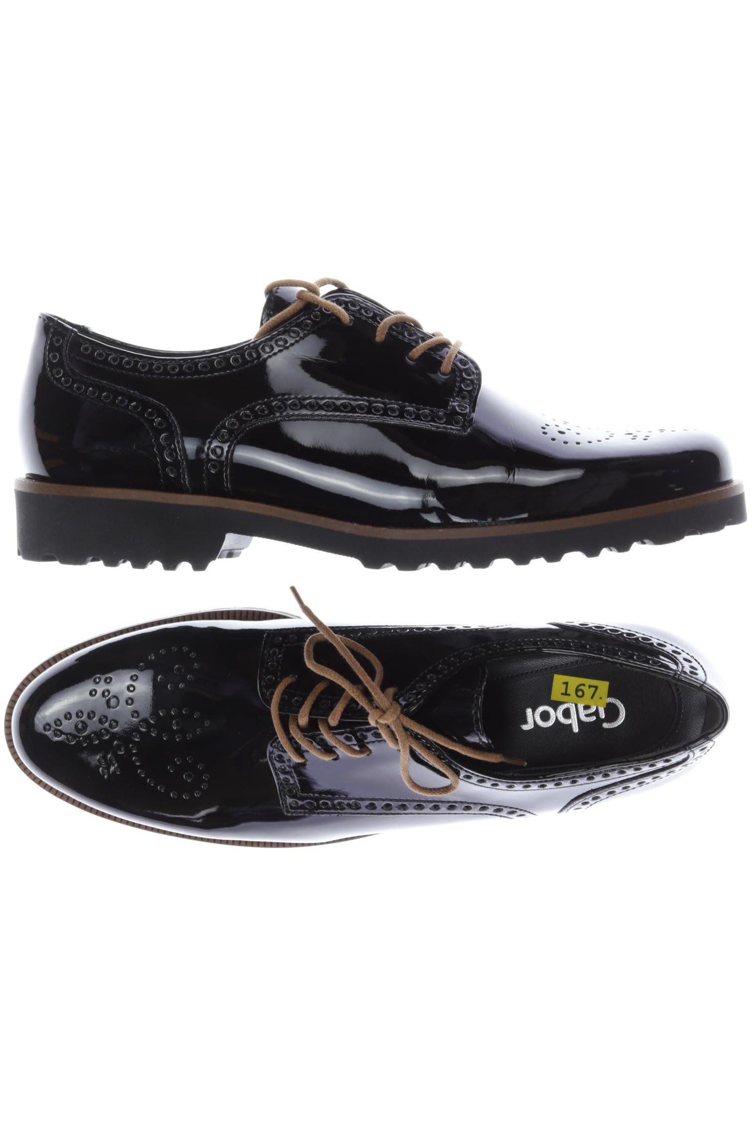 

Gabor Damen Halbschuh, schwarz, Gr. 5