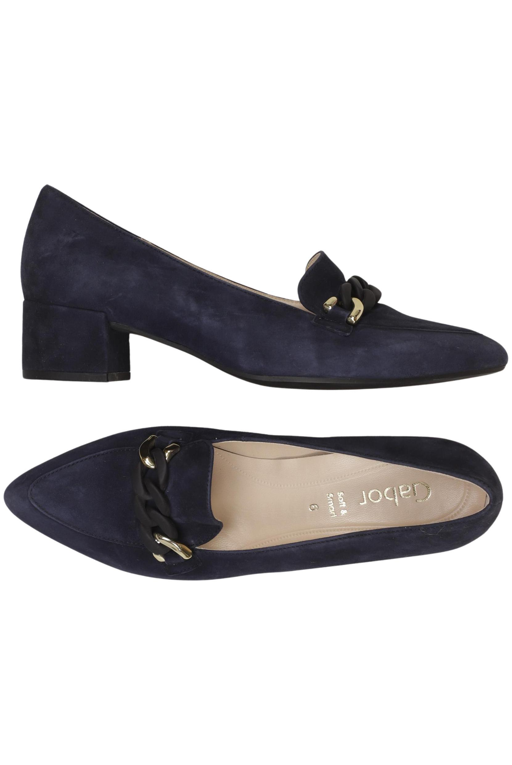 

Gabor Damen Halbschuh, marineblau, Gr. 6