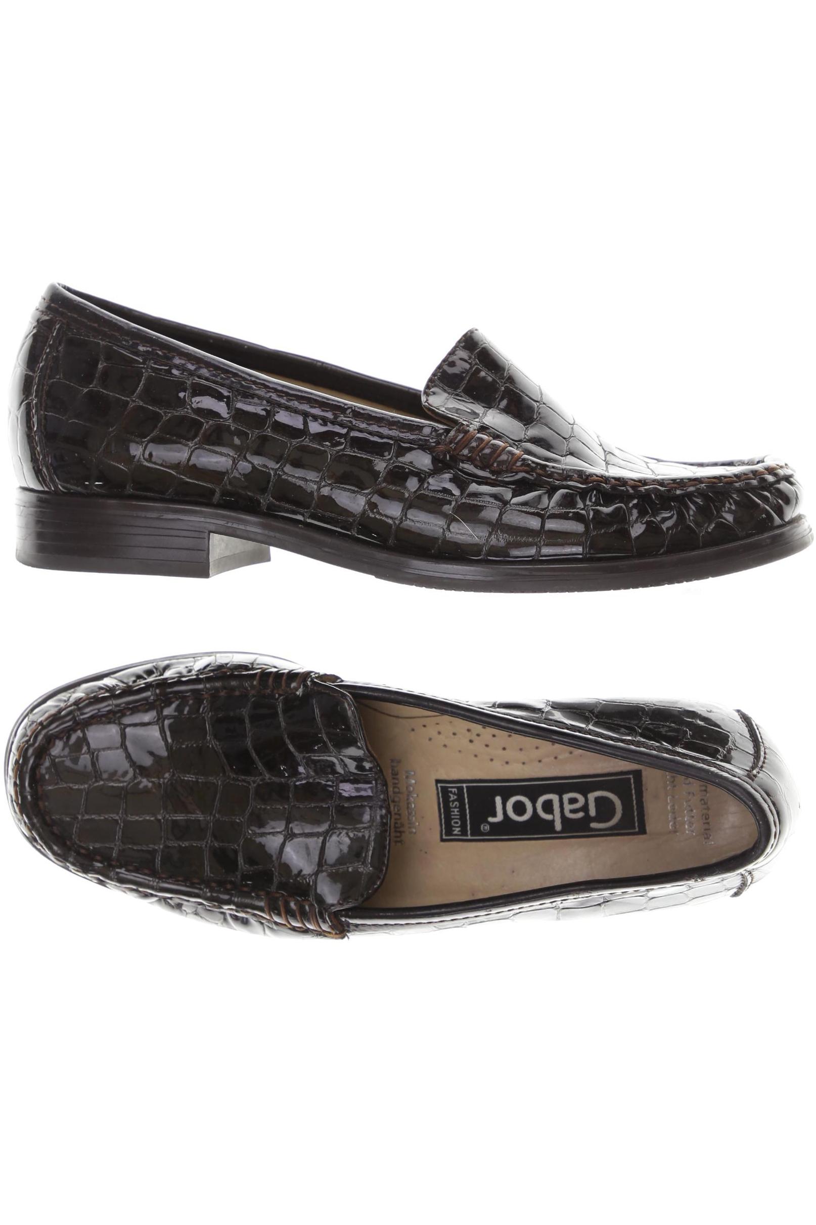 

Gabor Damen Halbschuh, braun, Gr. 3.5