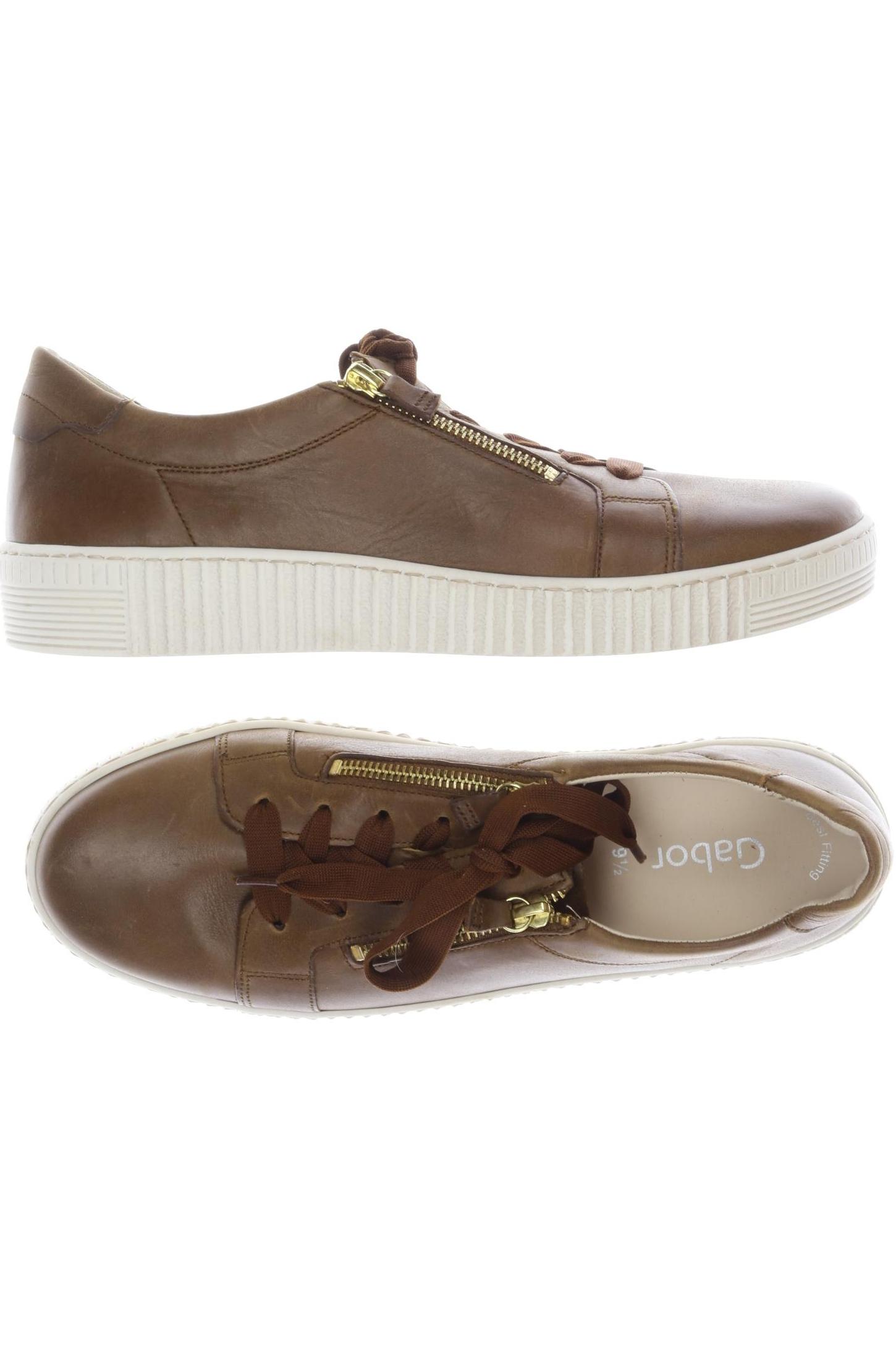 

Gabor Damen Halbschuh, braun, Gr. 9.5