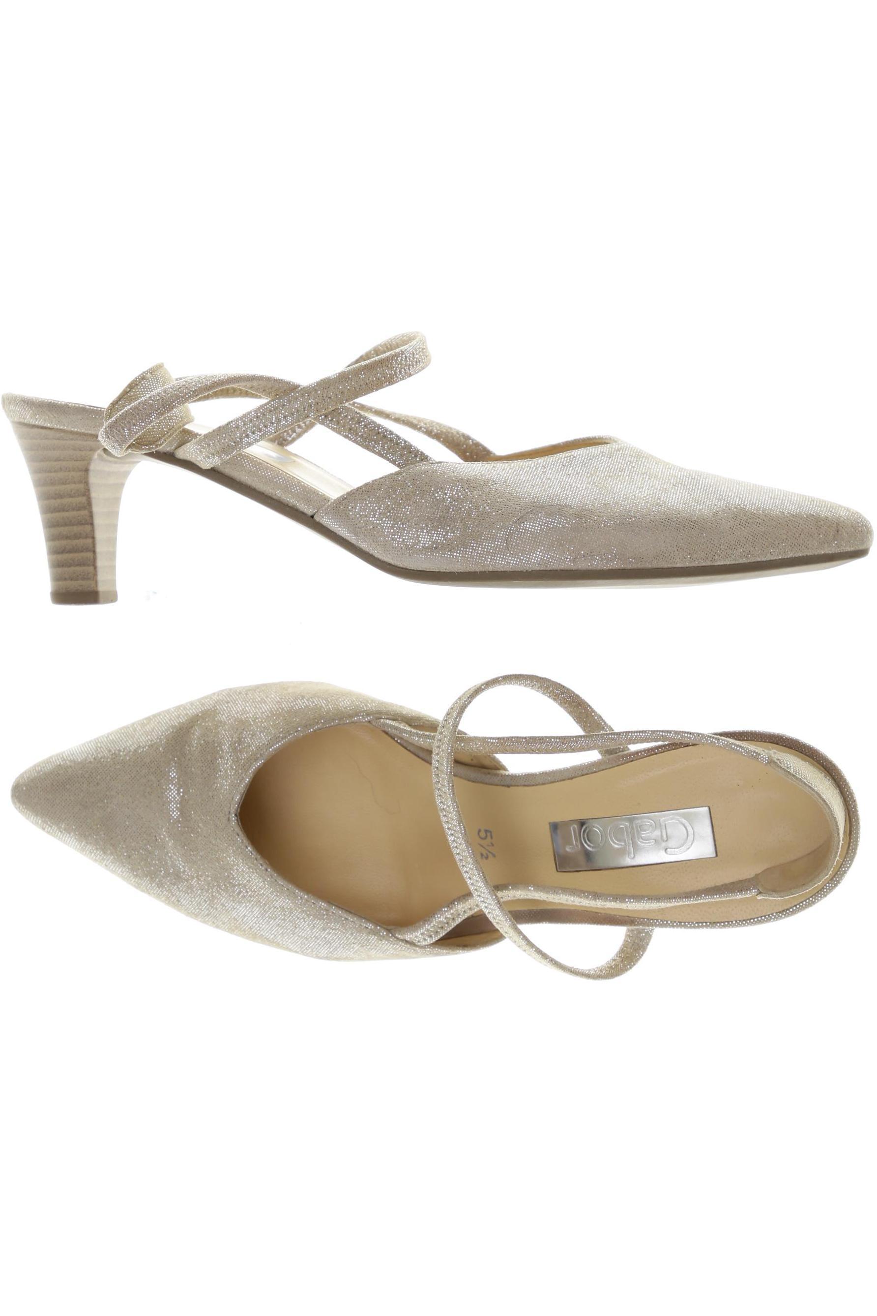 

Gabor Damen Pumps, beige, Gr. 5.5