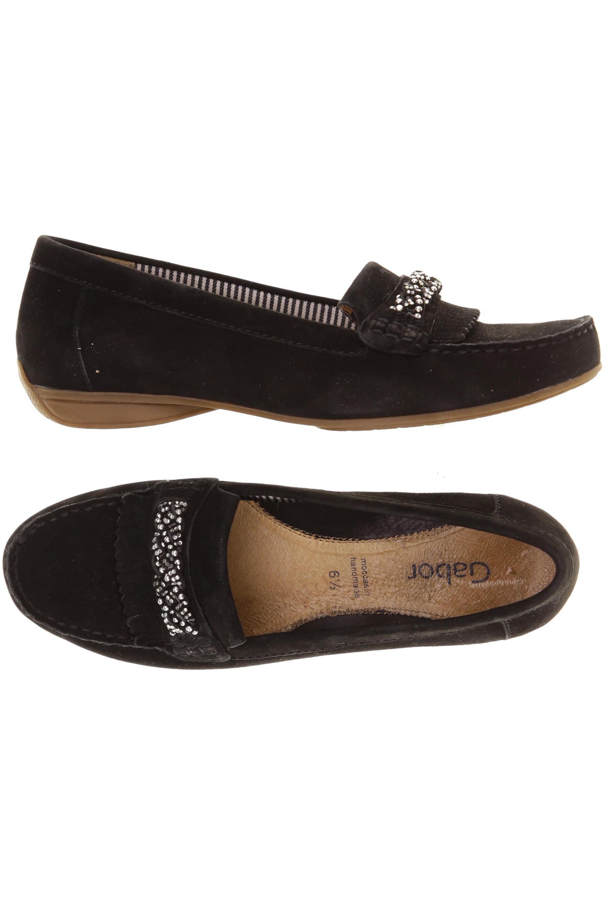 

Gabor Damen Halbschuh, schwarz, Gr. 6.5