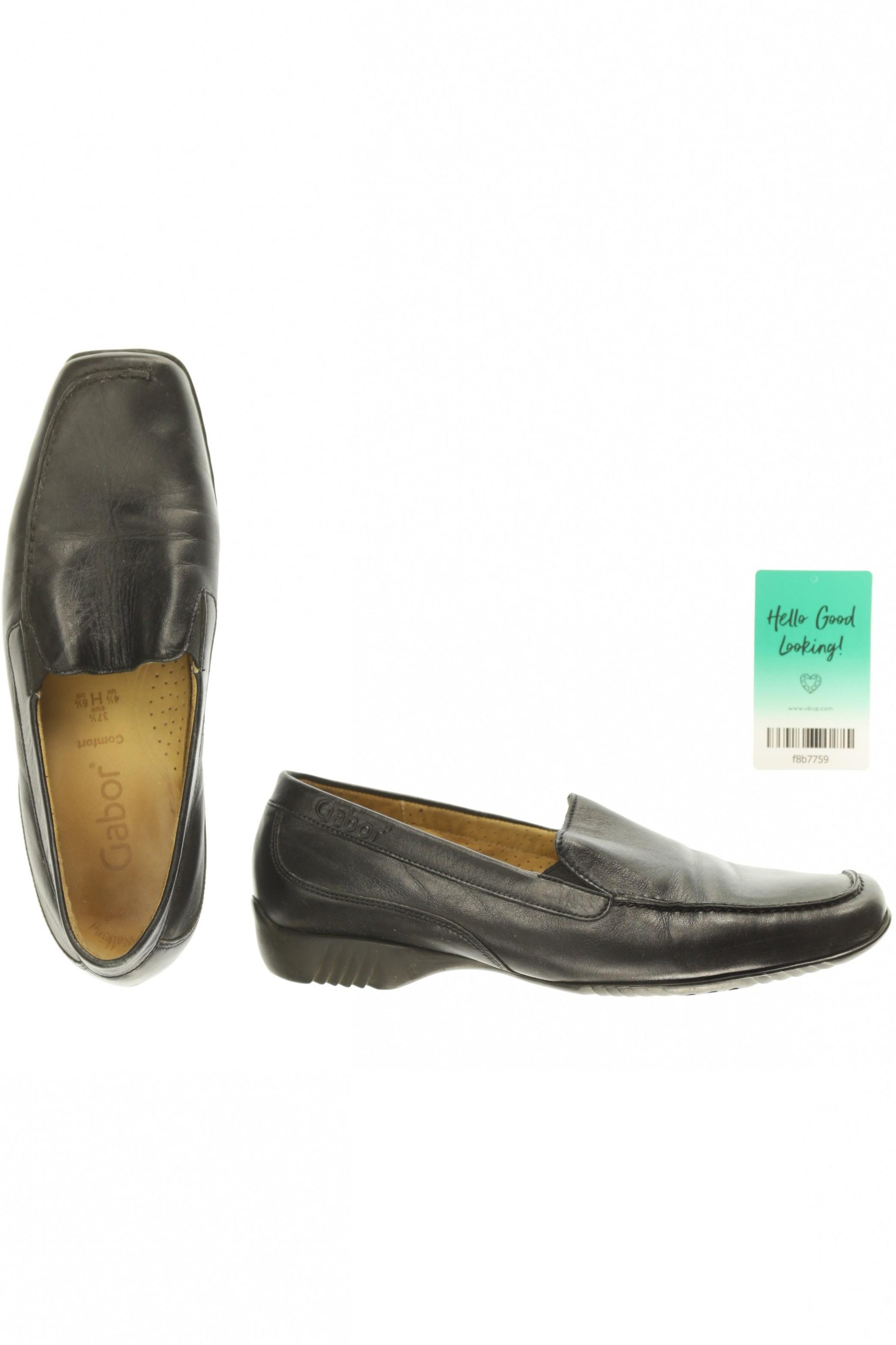 

Gabor Damen Halbschuh, schwarz, Gr. 37.5