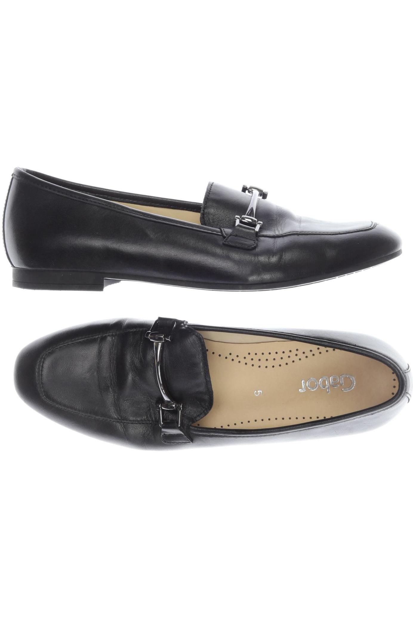 

Gabor Damen Halbschuh, schwarz, Gr. 5