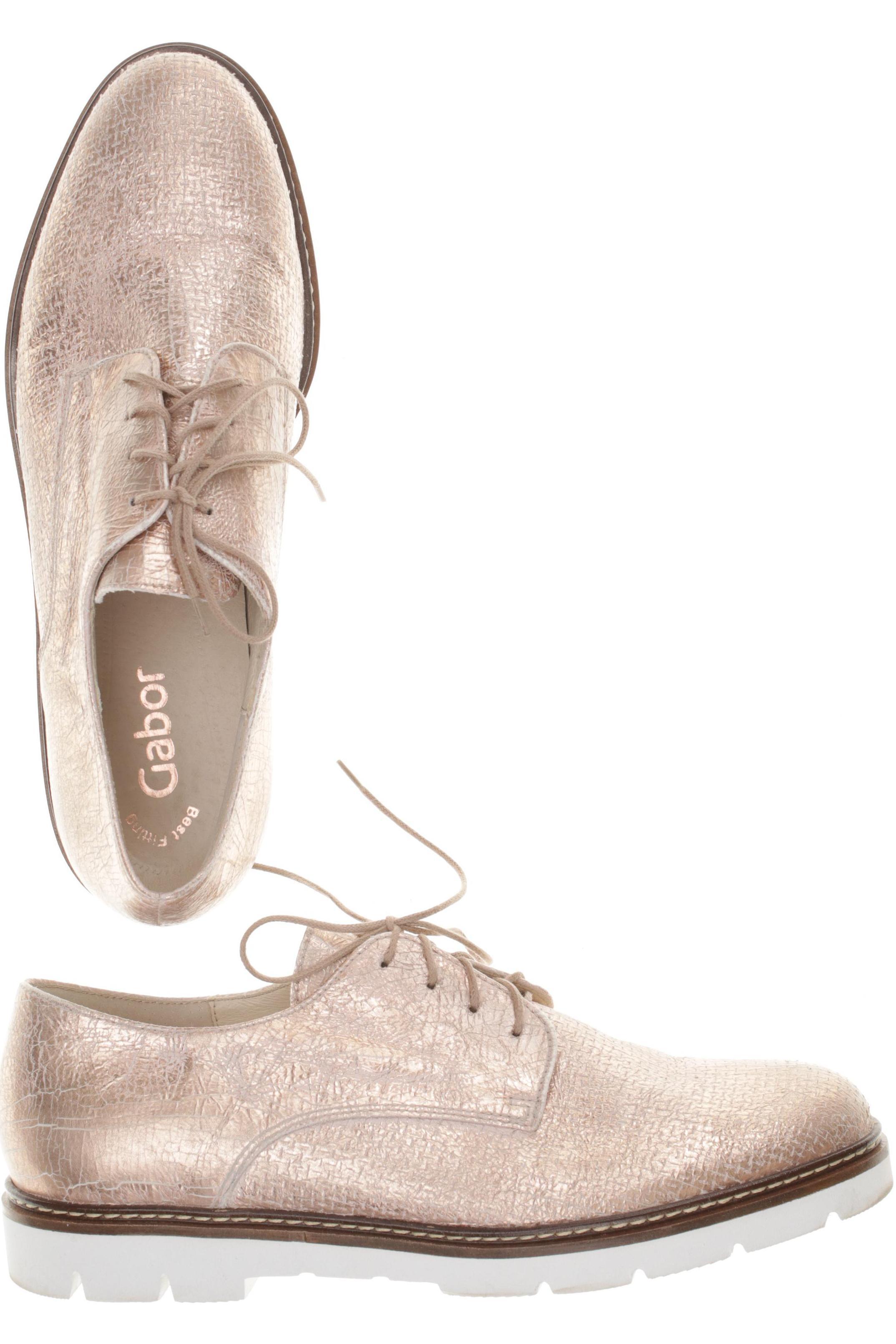 

Gabor Damen Halbschuh, beige, Gr. 5.5