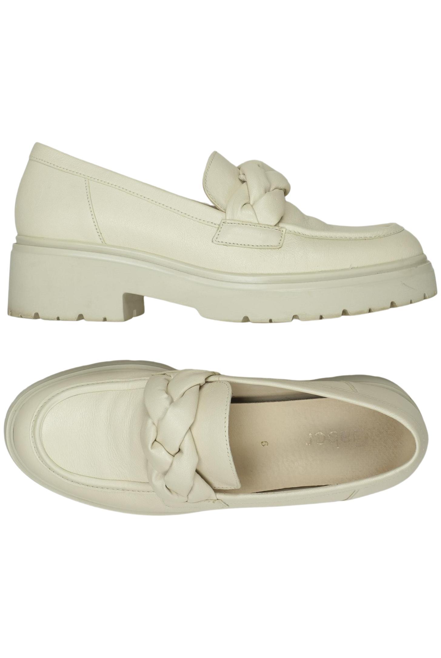 

Gabor Damen Halbschuh, cremeweiß, Gr. 6