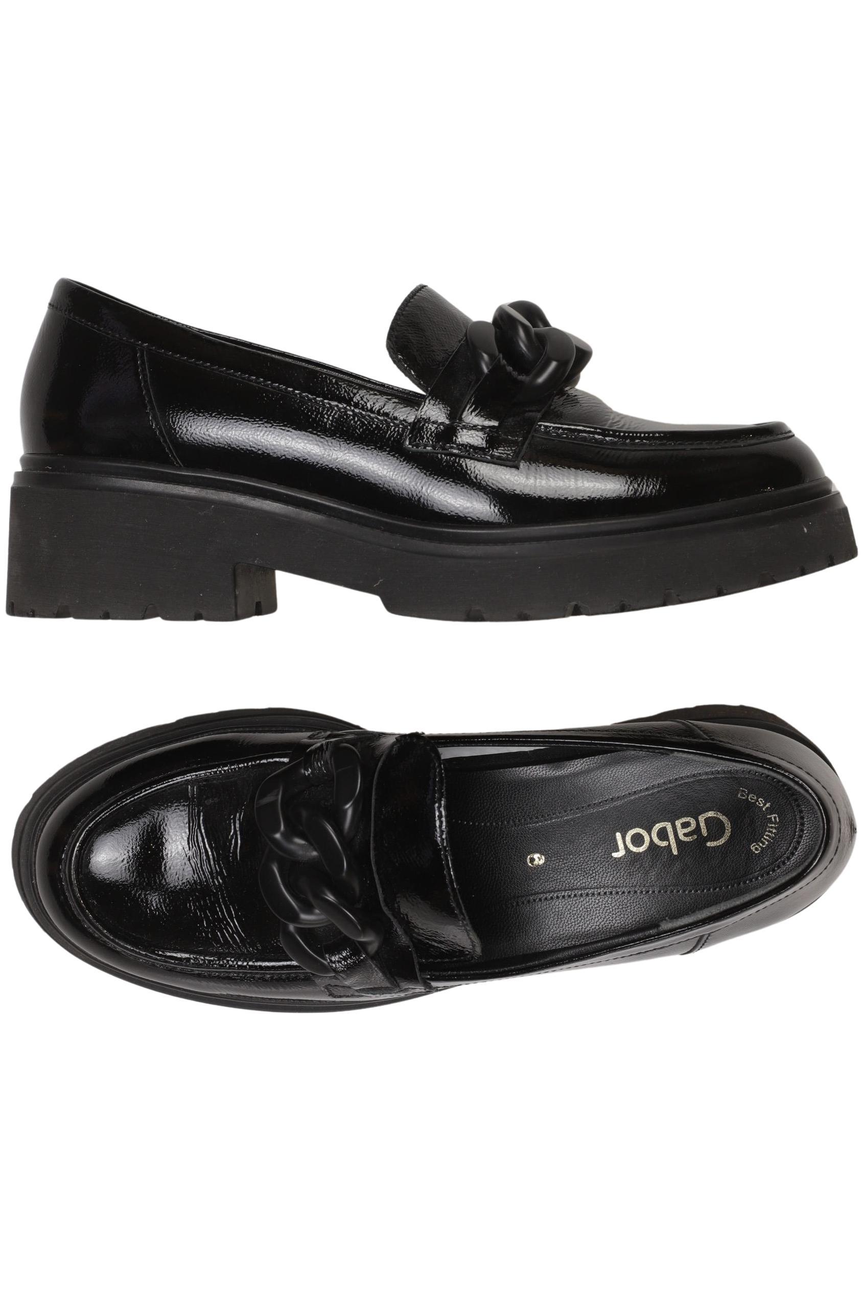 

Gabor Damen Halbschuh, schwarz, Gr. 6