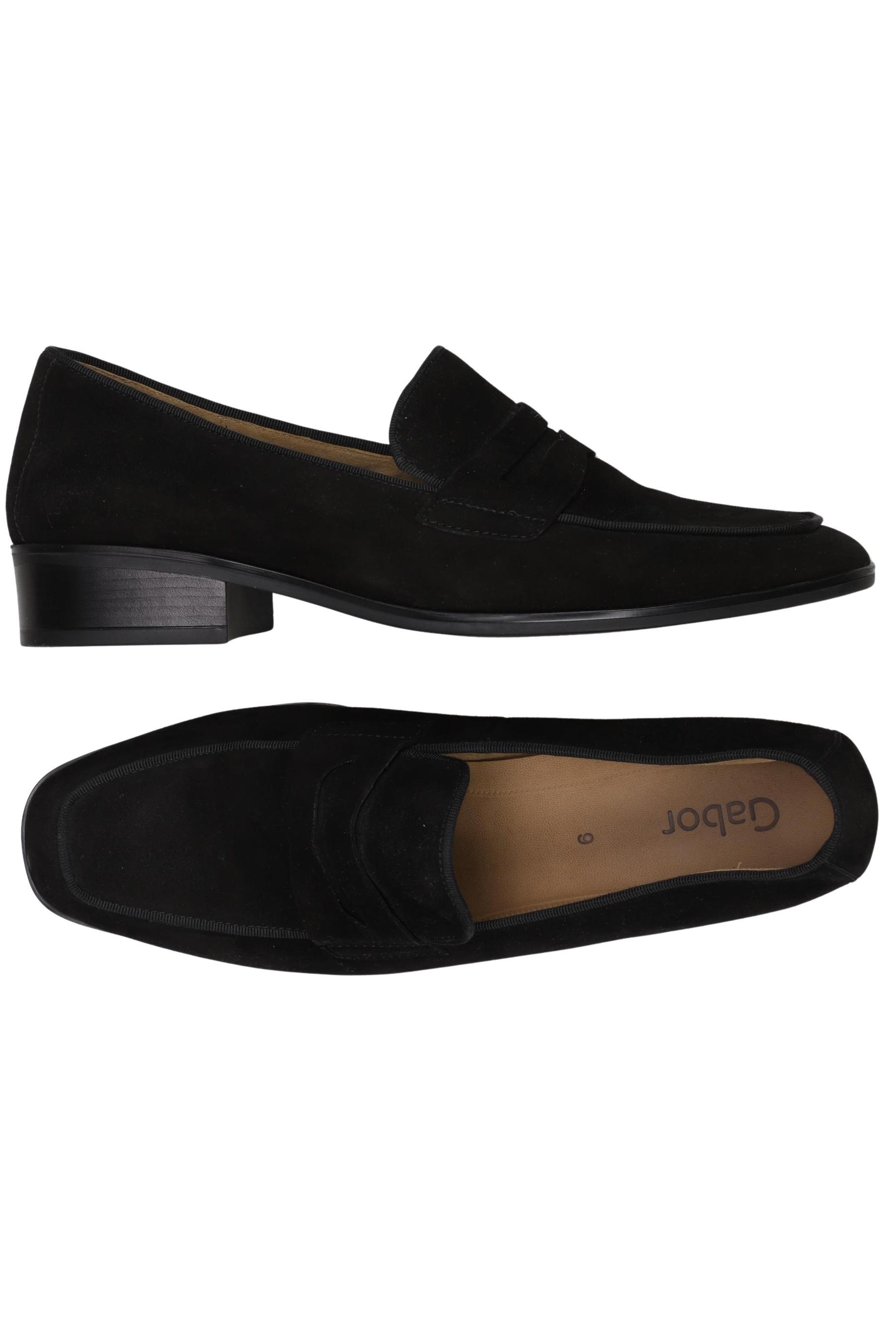 

Gabor Damen Halbschuh, schwarz, Gr. 9