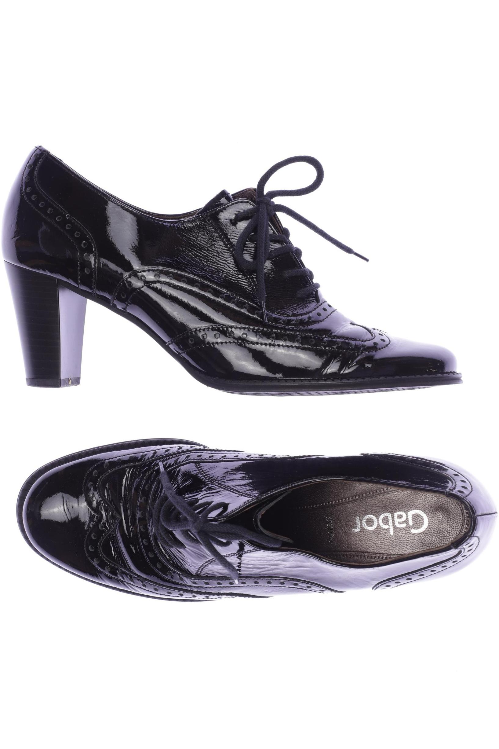 

Gabor Damen Halbschuh, schwarz, Gr. 5.5