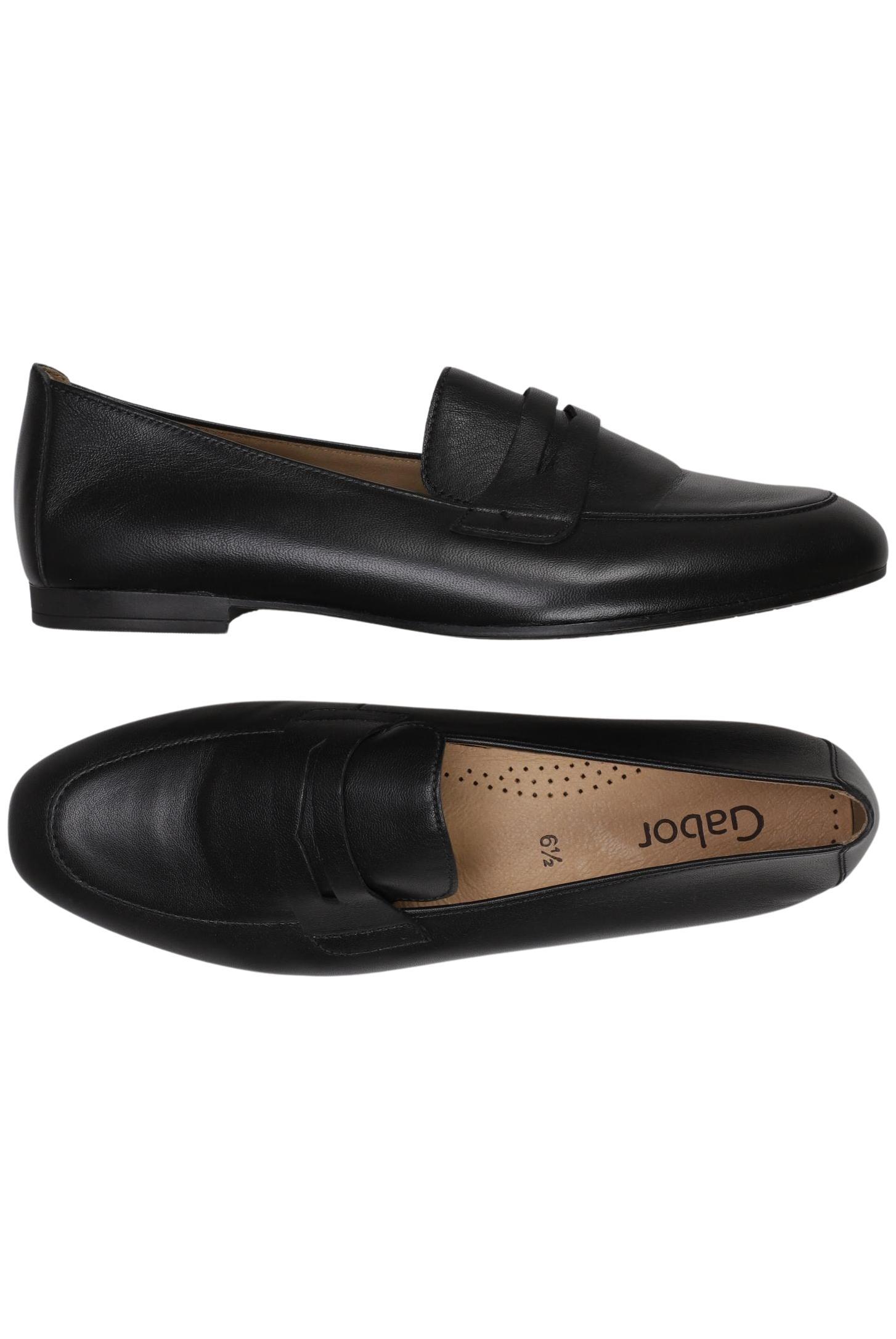 

Gabor Damen Halbschuh, schwarz, Gr. 6.5