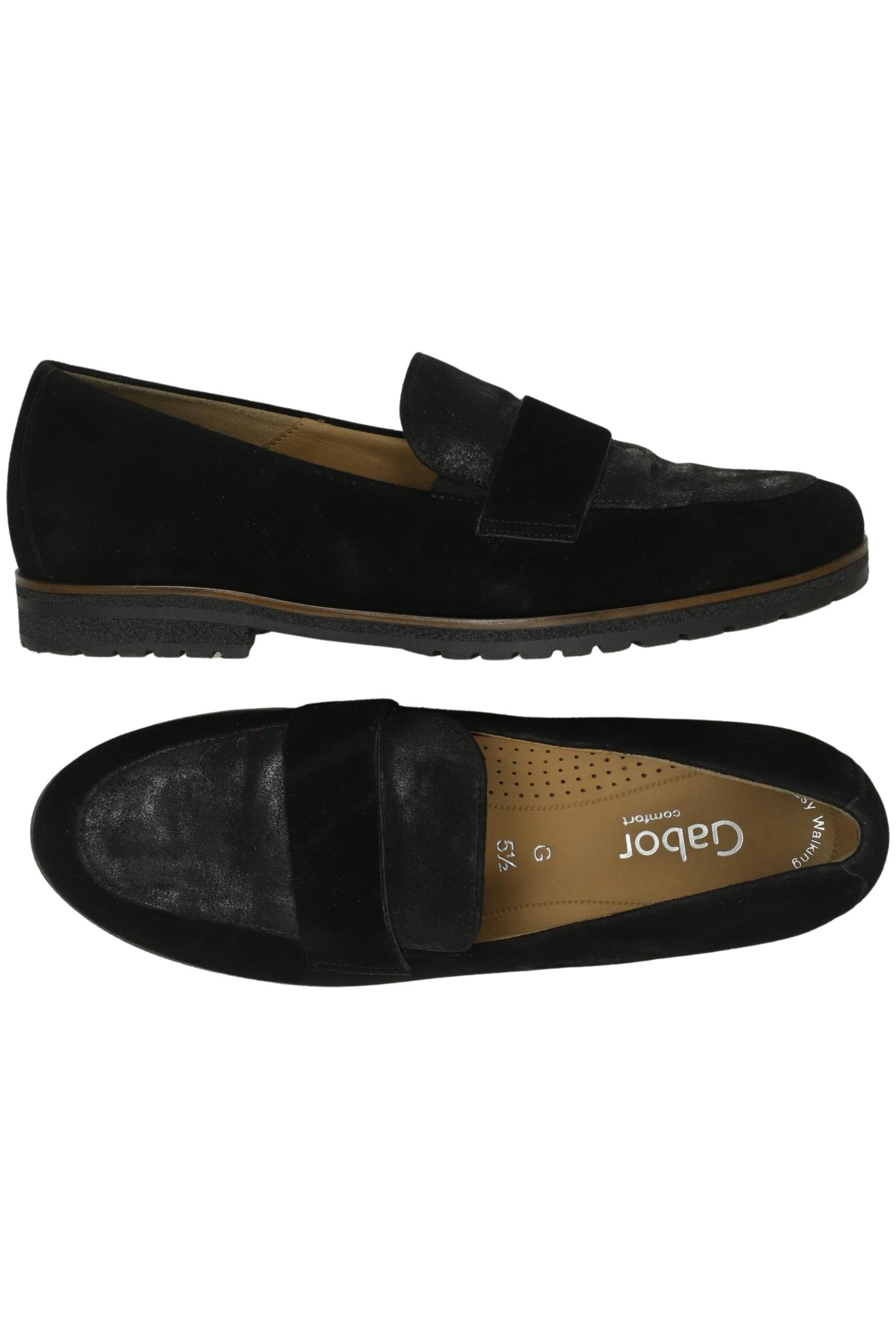 

Gabor Damen Halbschuh, schwarz, Gr. 5.5