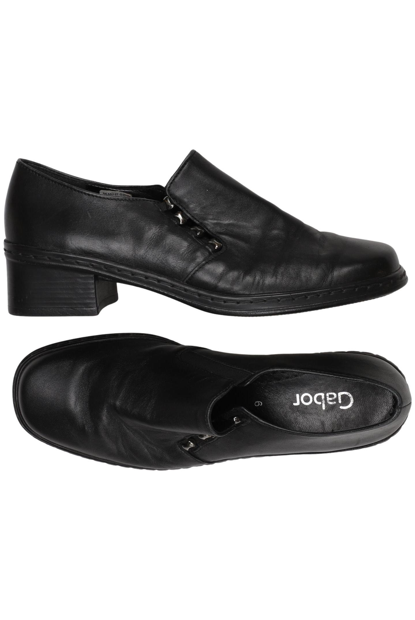 

Gabor Damen Halbschuh, schwarz, Gr. 6