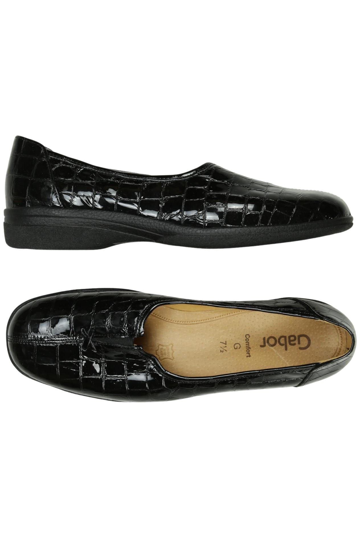 

Gabor Damen Halbschuh, schwarz, Gr. 7.5