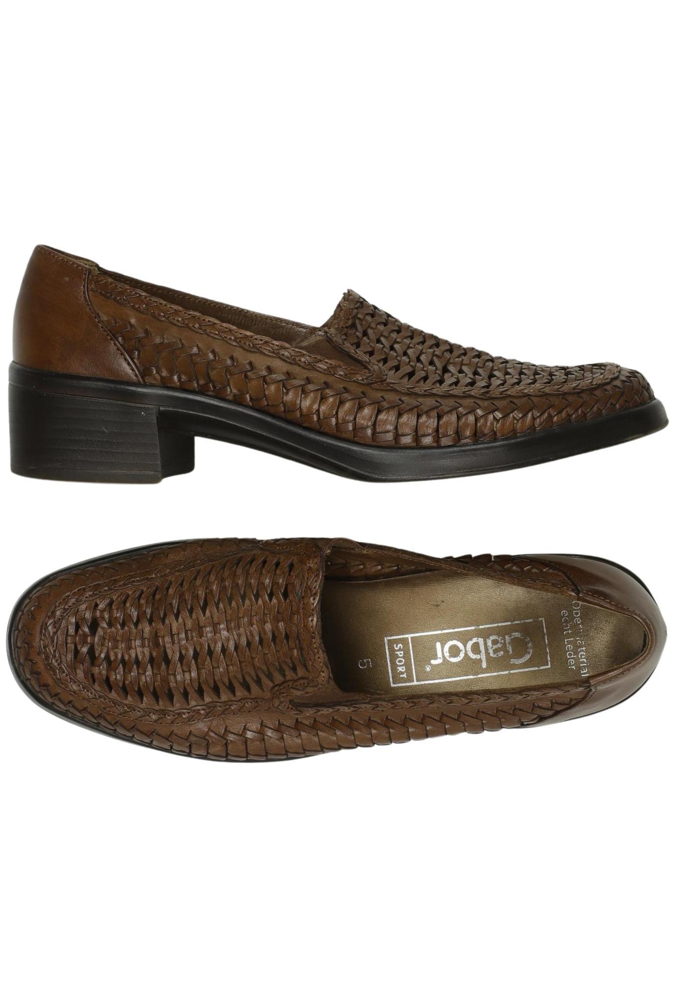 

Gabor Damen Halbschuh, braun, Gr. 5