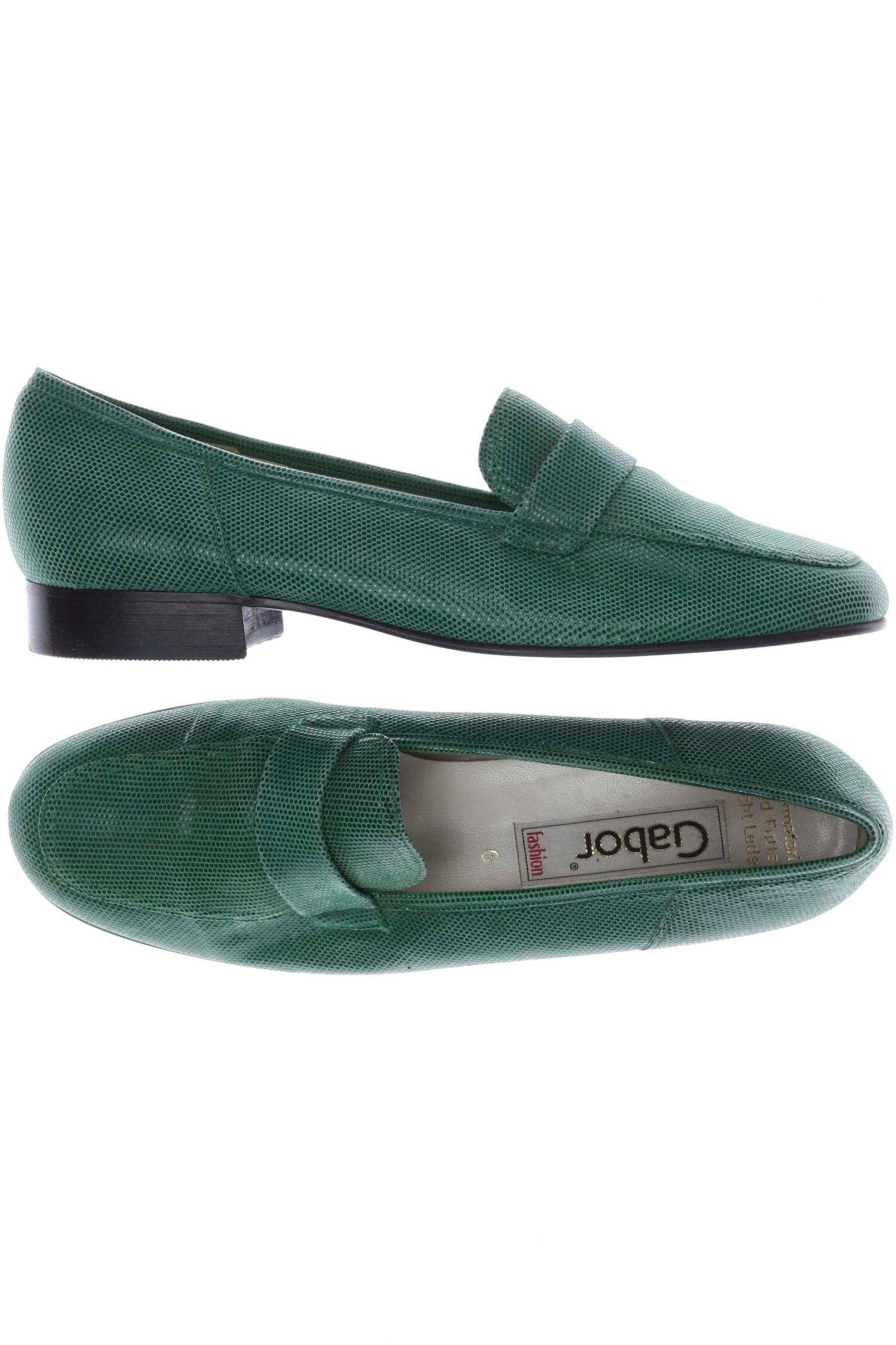 

Gabor Damen Halbschuh, grün, Gr. 6