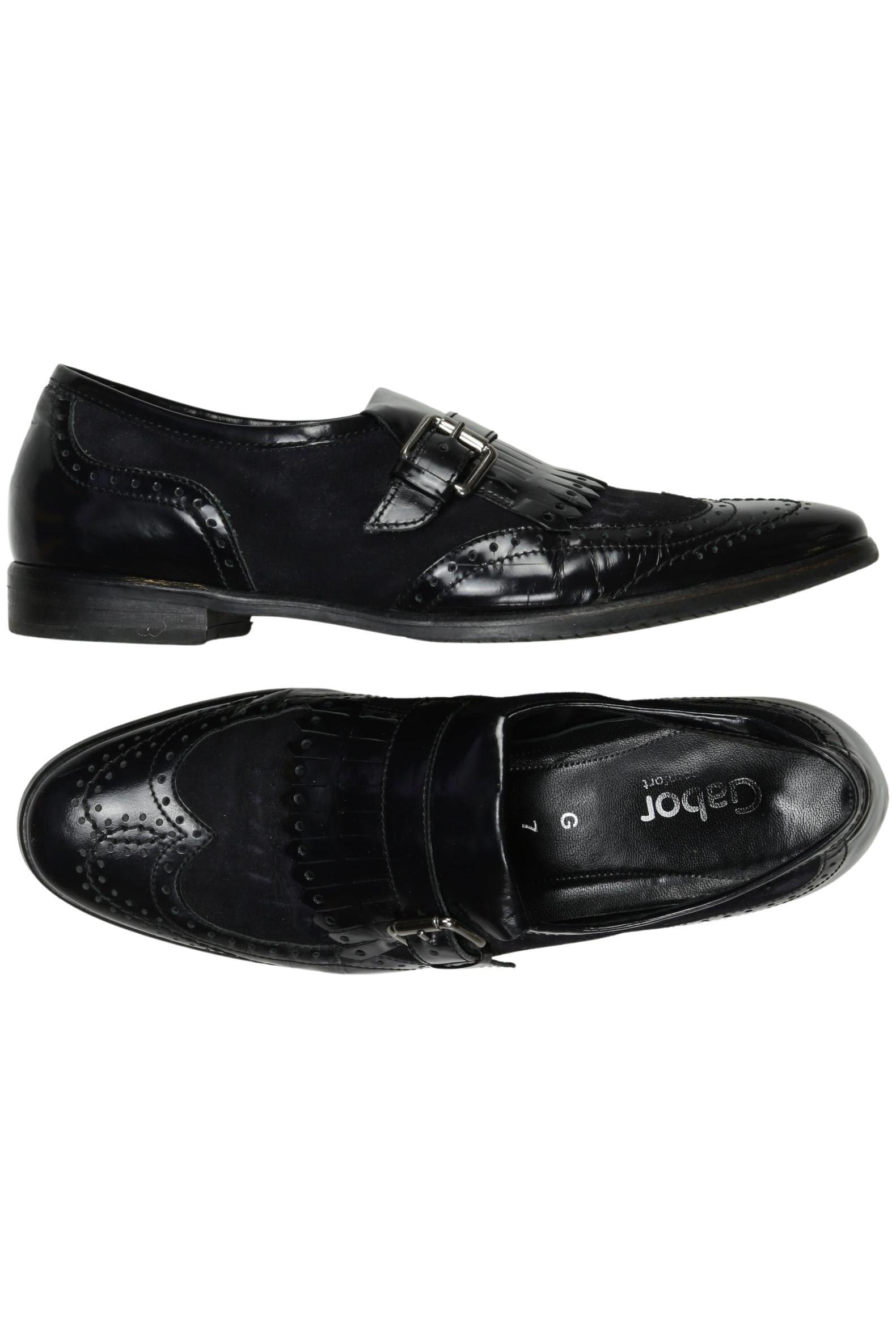 

Gabor Damen Halbschuh, schwarz, Gr. 7