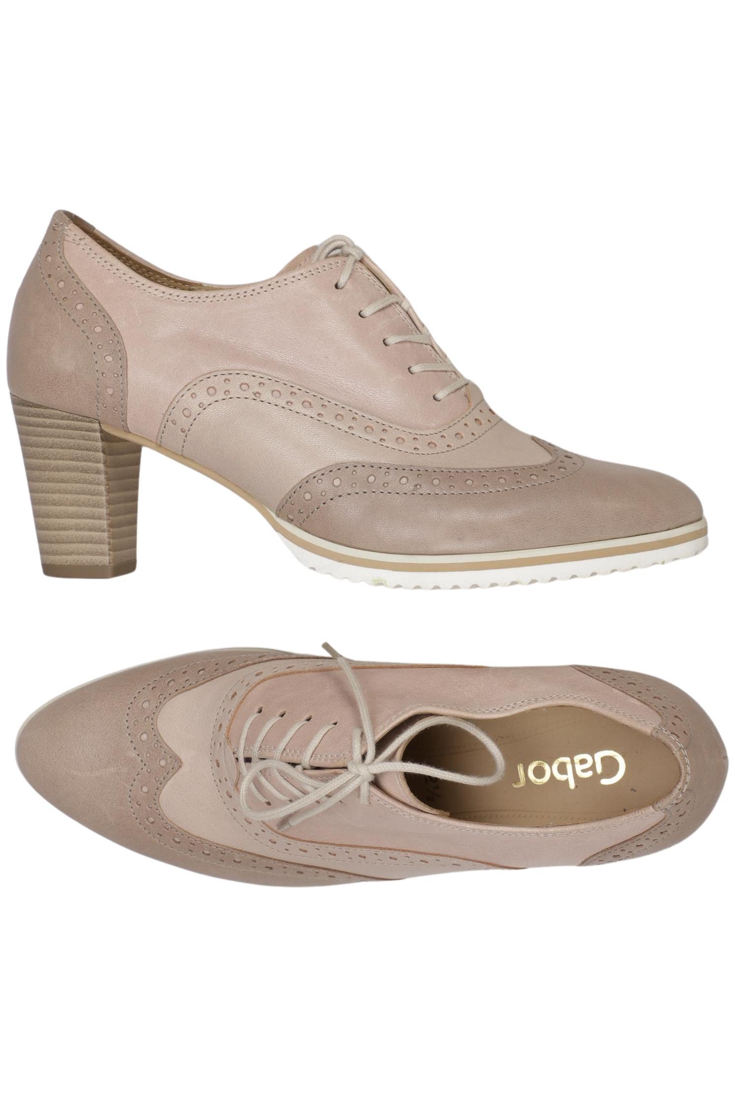 

Gabor Damen Halbschuh, beige, Gr. 2.5