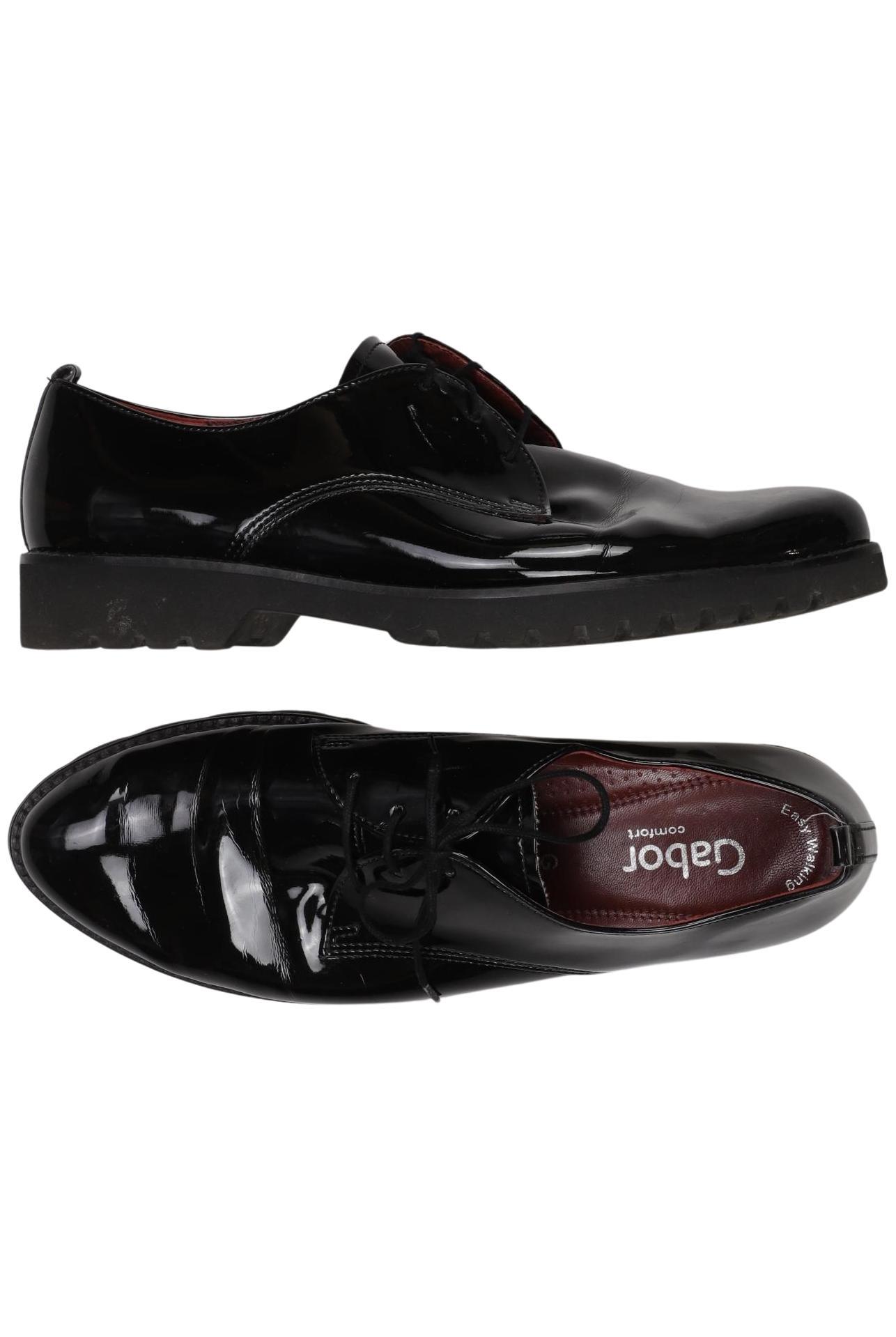 

Gabor Damen Halbschuh, schwarz, Gr. 6.5