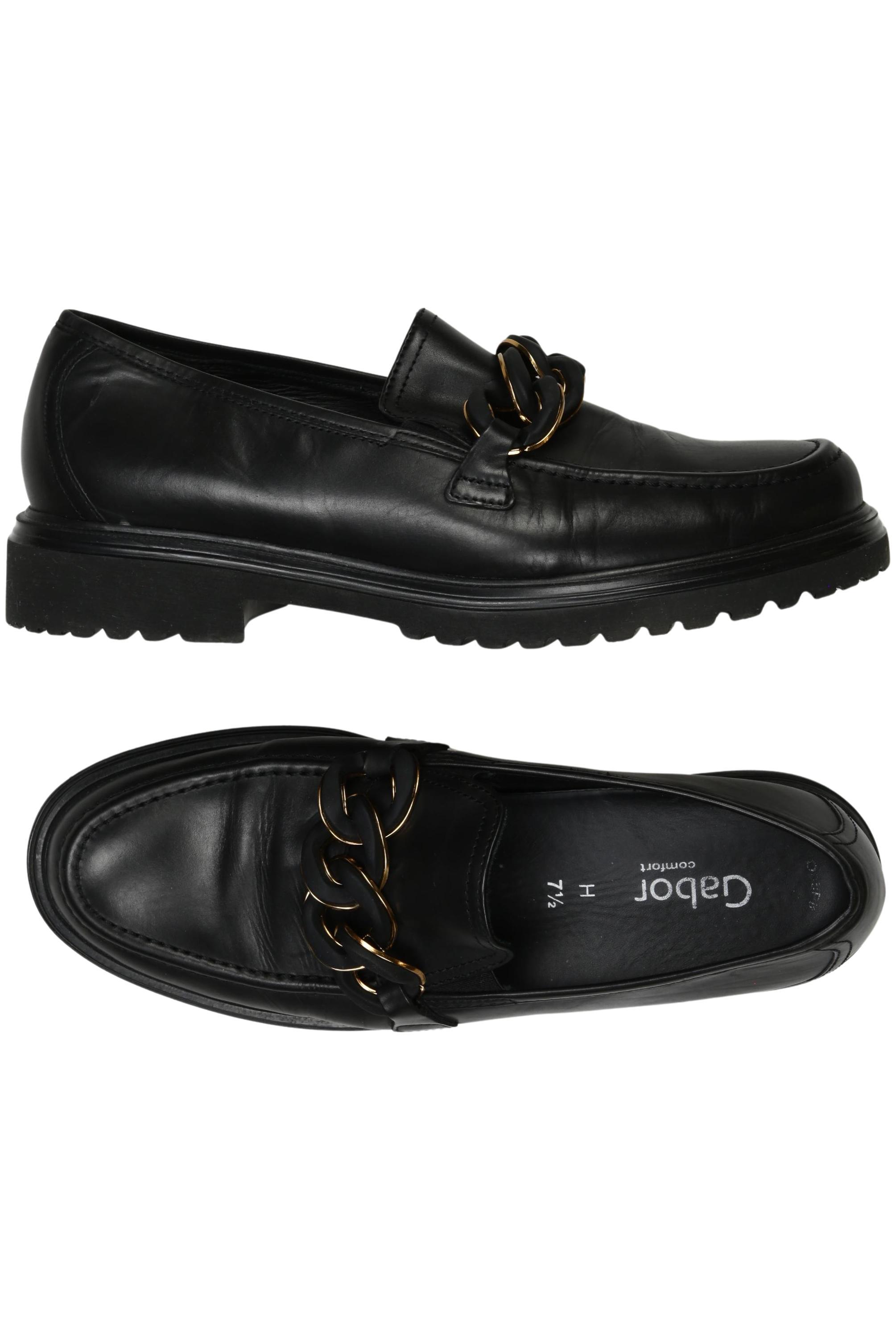 

Gabor Damen Halbschuh, schwarz, Gr. 7.5