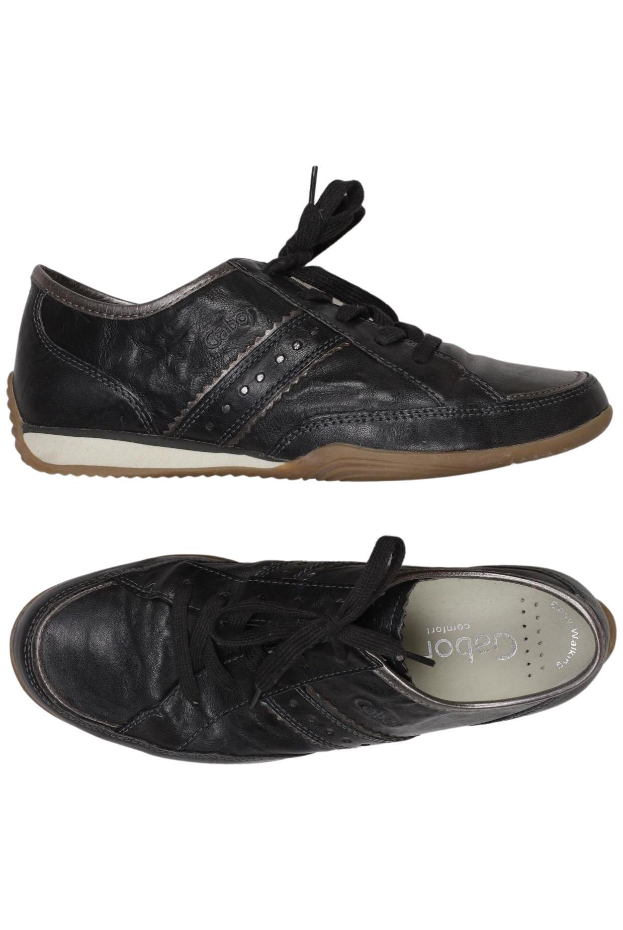 

Gabor Damen Halbschuh, schwarz, Gr. 4.5