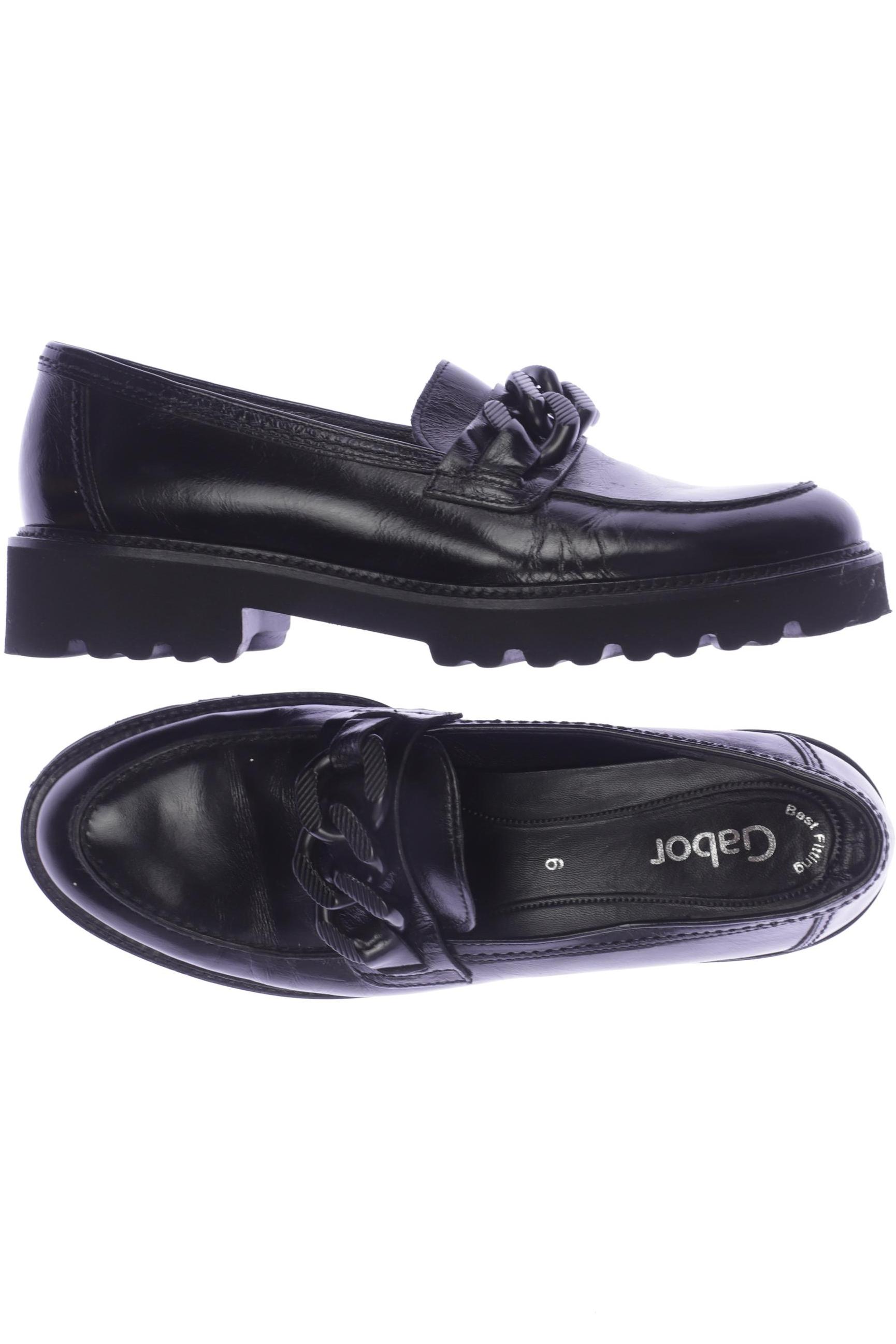 

Gabor Damen Halbschuh, schwarz, Gr. 6