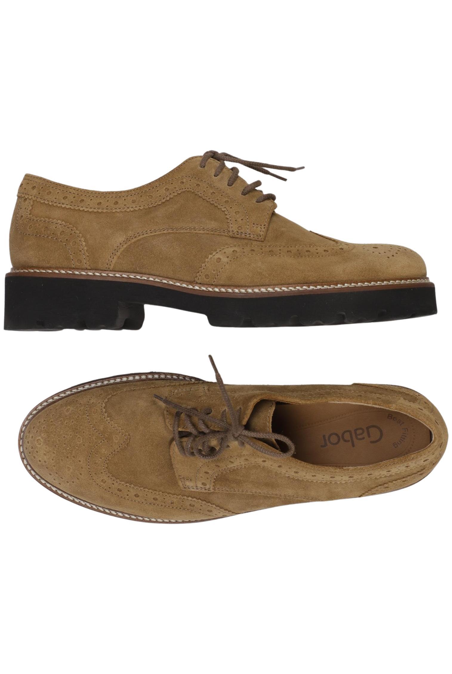 

Gabor Damen Halbschuh, beige, Gr. 5