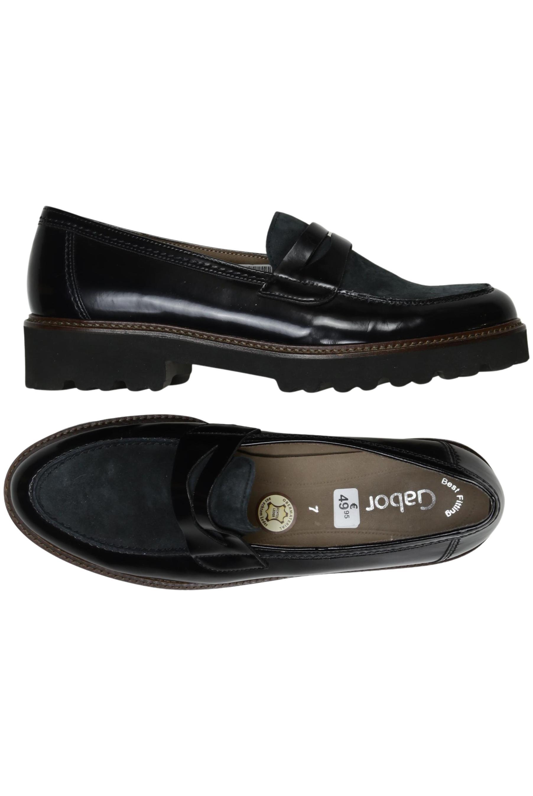 

Gabor Damen Halbschuh, schwarz, Gr. 7