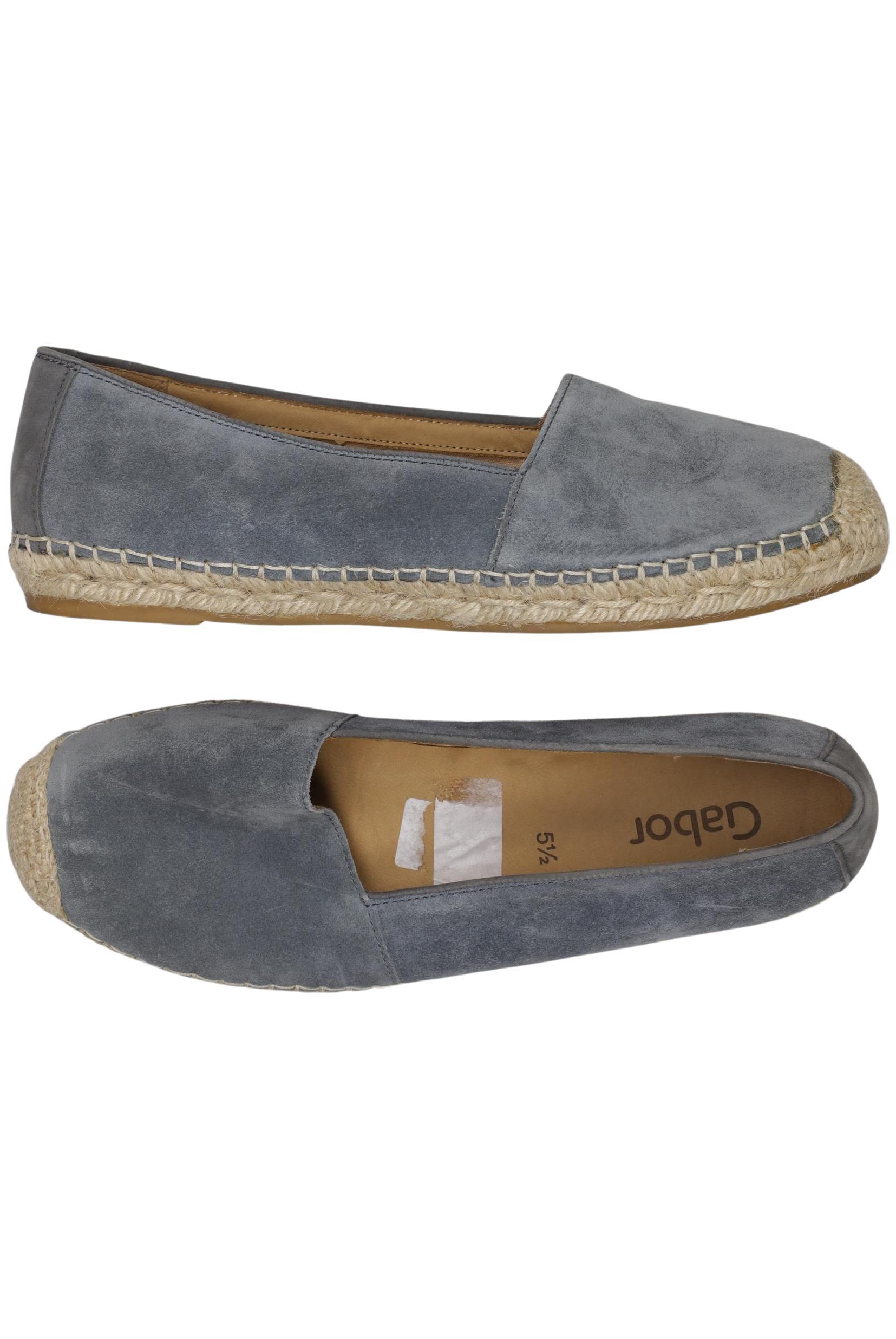 

Gabor Damen Halbschuh, blau, Gr. 5.5