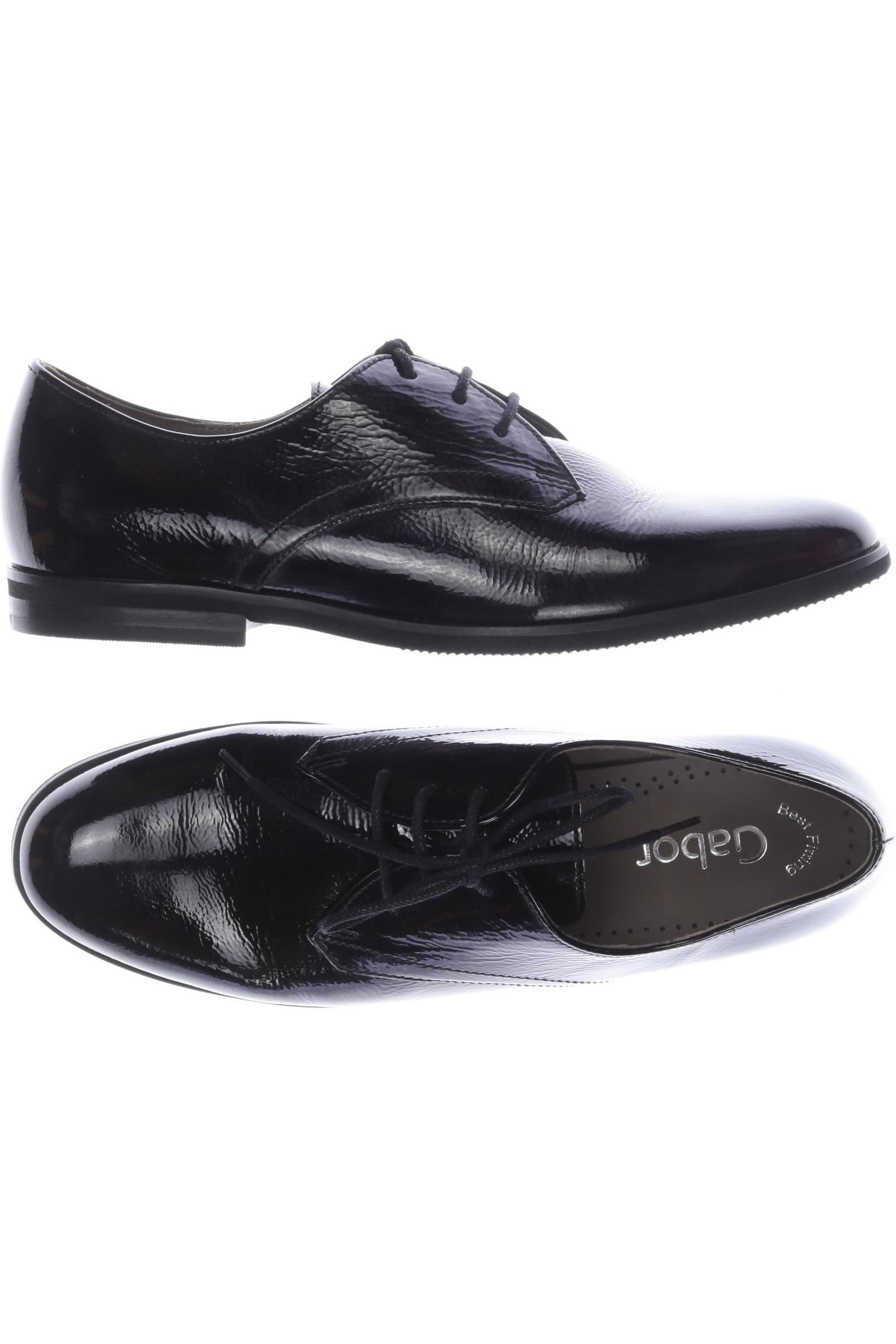 

Gabor Damen Halbschuh, schwarz, Gr. 4.5