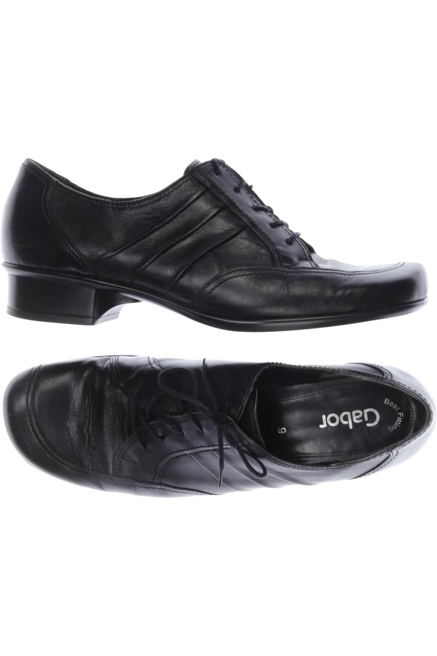 

Gabor Damen Halbschuh, schwarz, Gr. 6