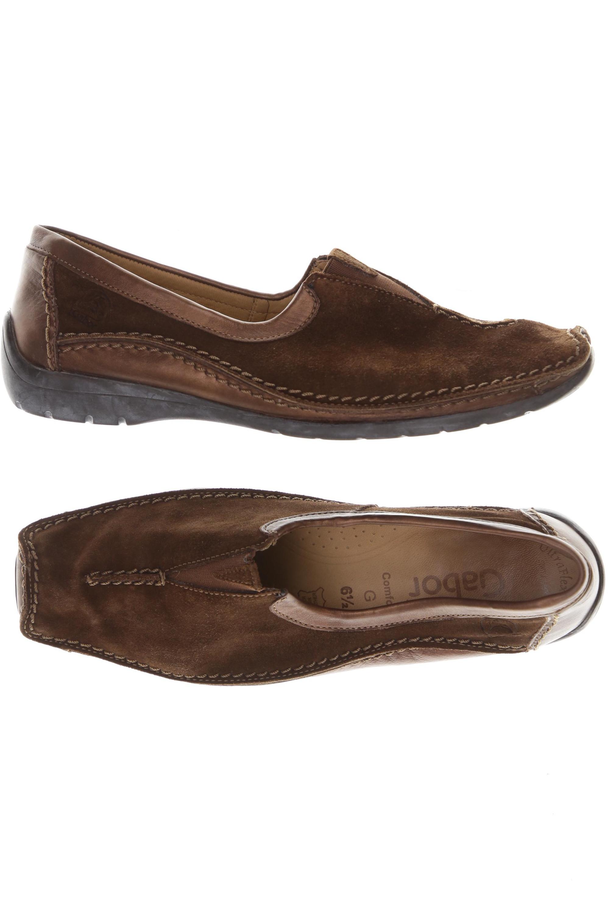 

Gabor Damen Halbschuh, braun, Gr. 6.5