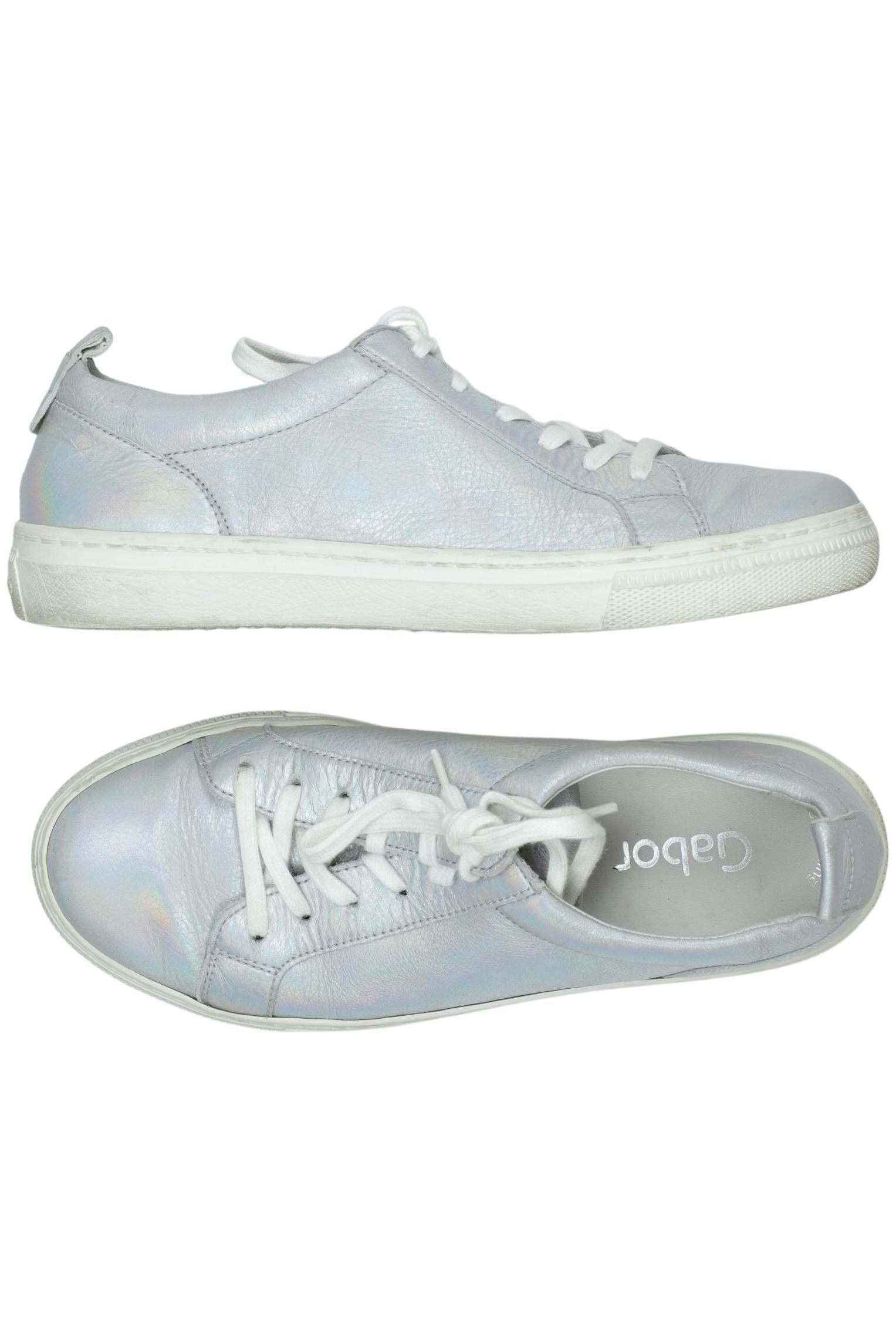 

Gabor Damen Halbschuh, silber, Gr. 3