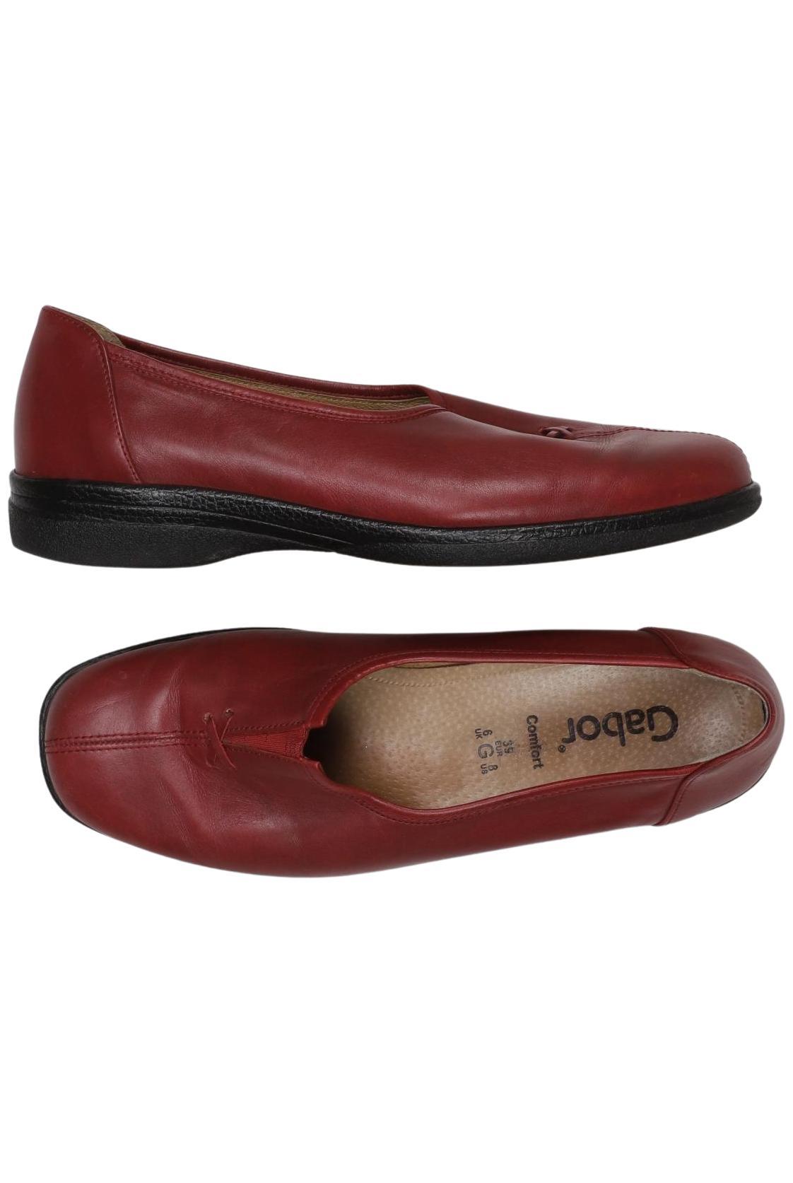 

Gabor Damen Halbschuh, rot, Gr. 39