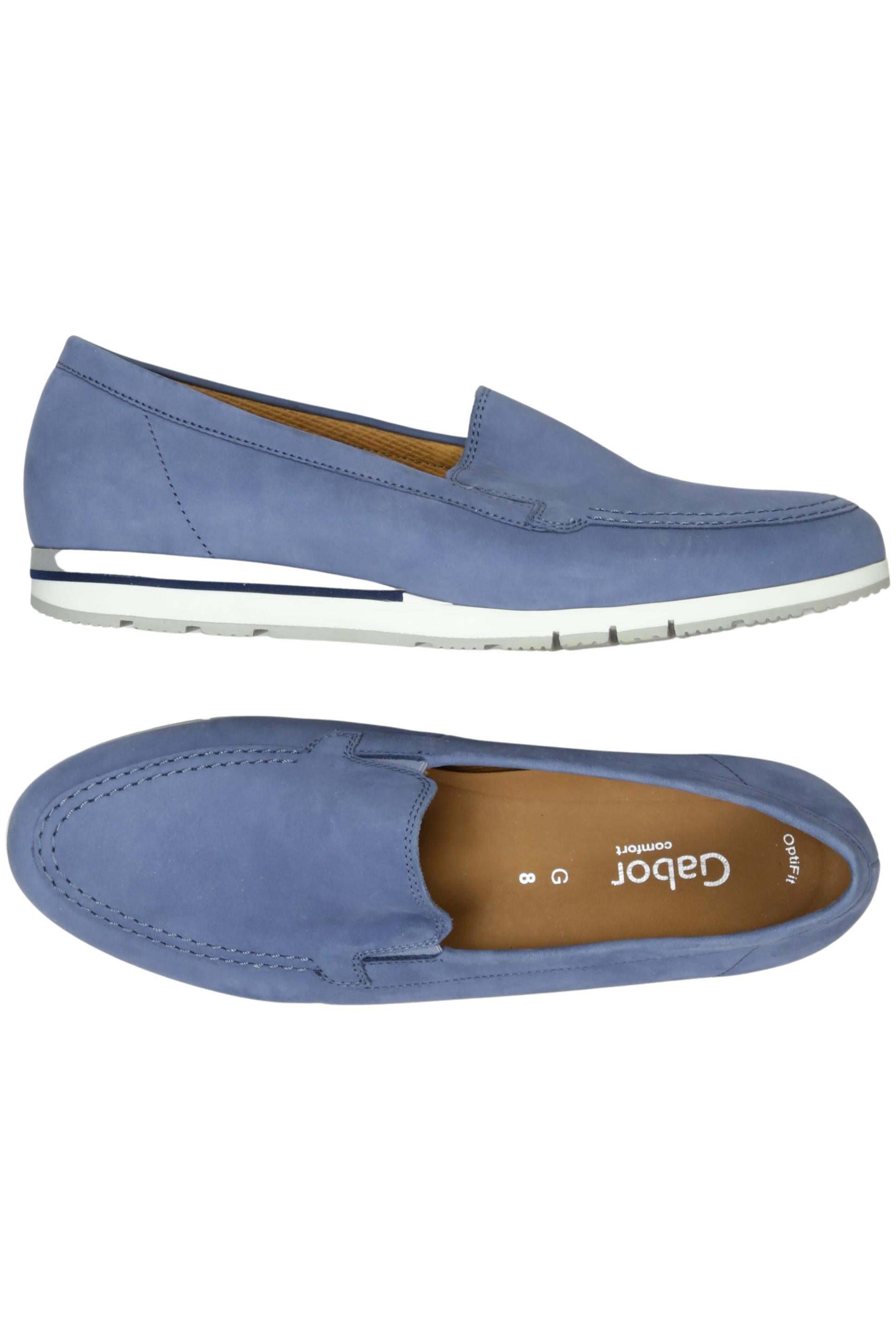 

Gabor Damen Halbschuh, blau, Gr. 8