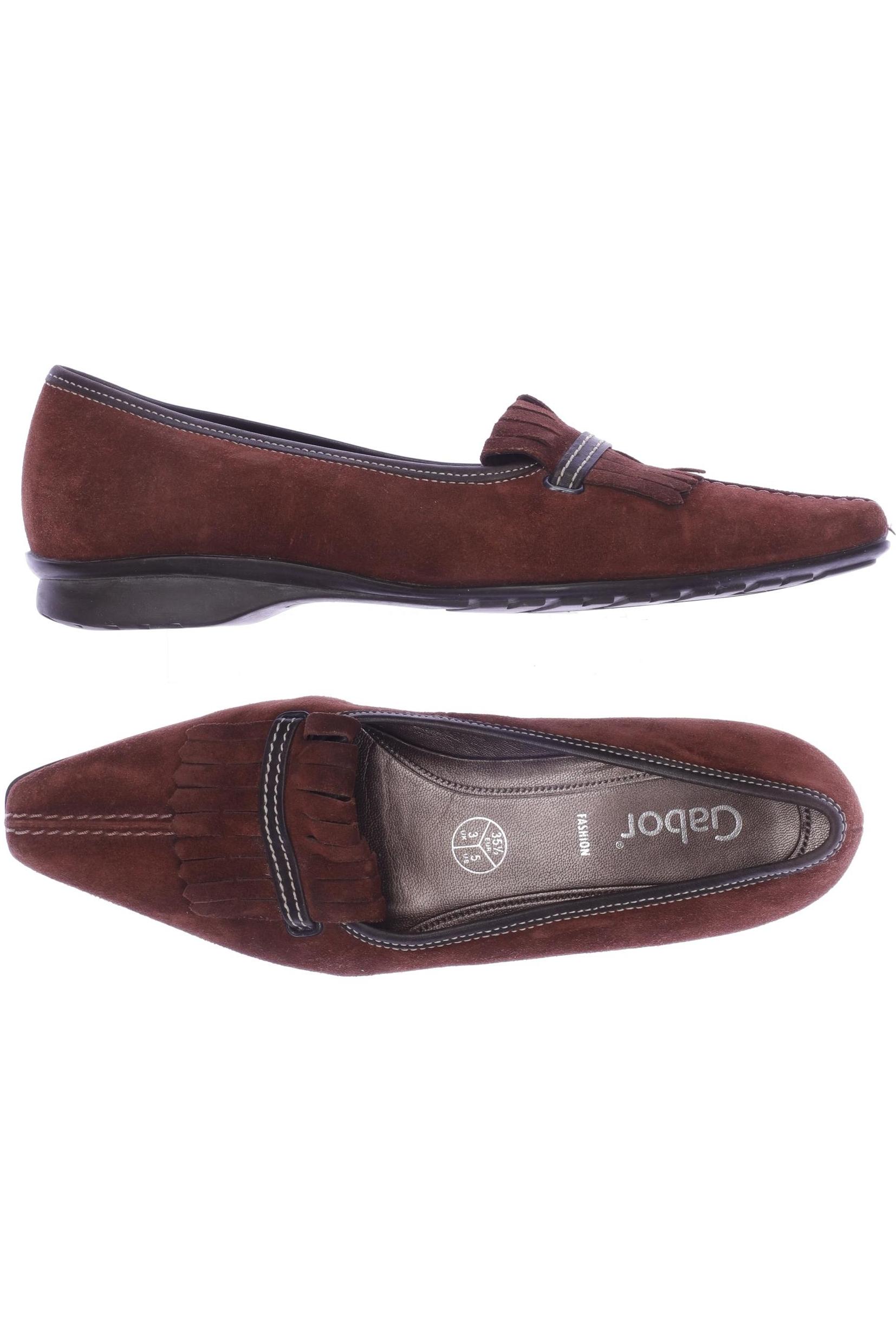 

Gabor Damen Halbschuh, braun, Gr. 35.5