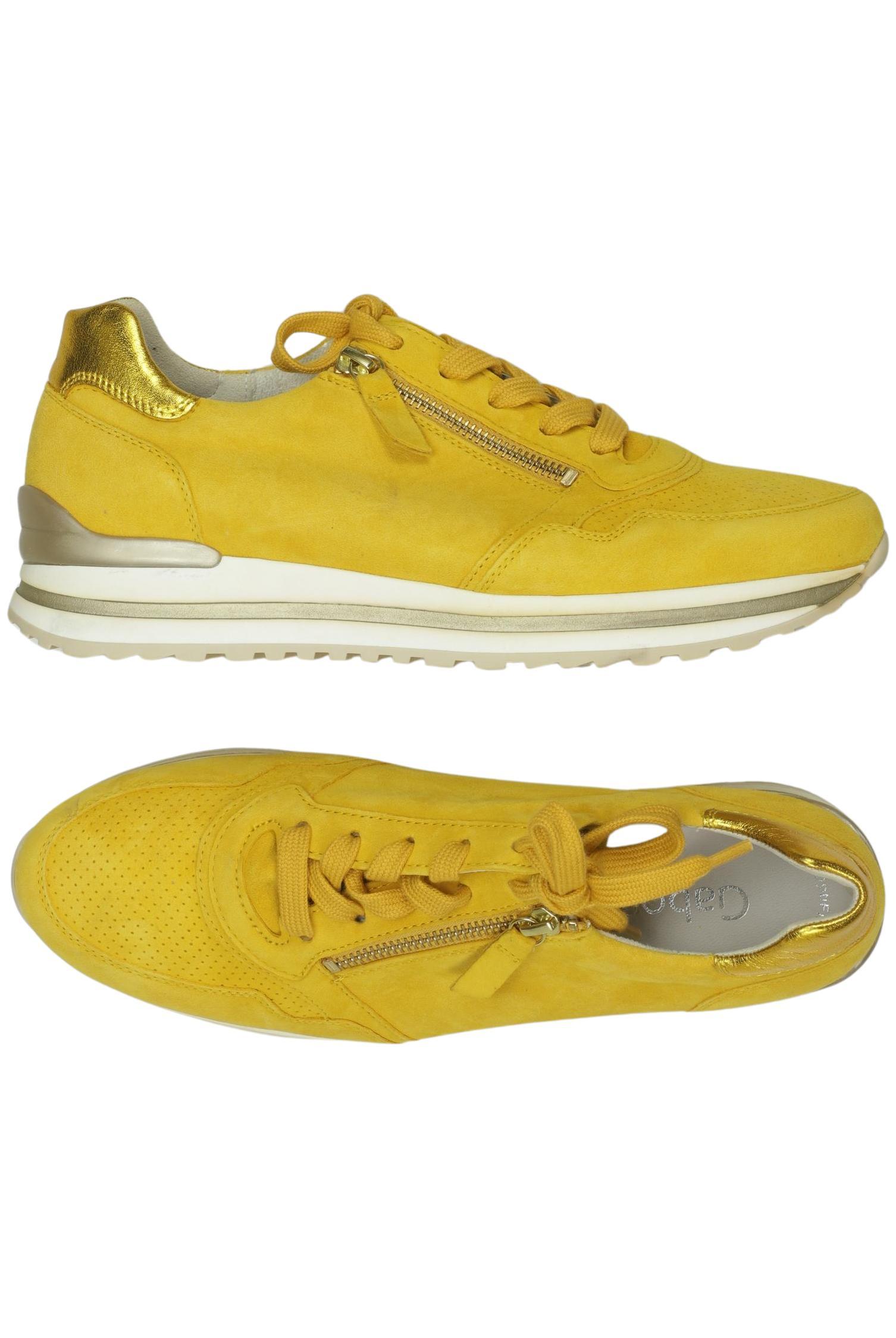 

Gabor Damen Halbschuh, gelb, Gr. 7