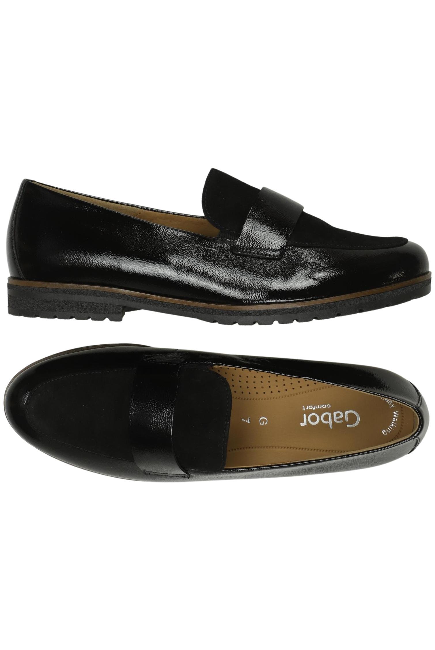 

Gabor Damen Halbschuh, schwarz, Gr. 7