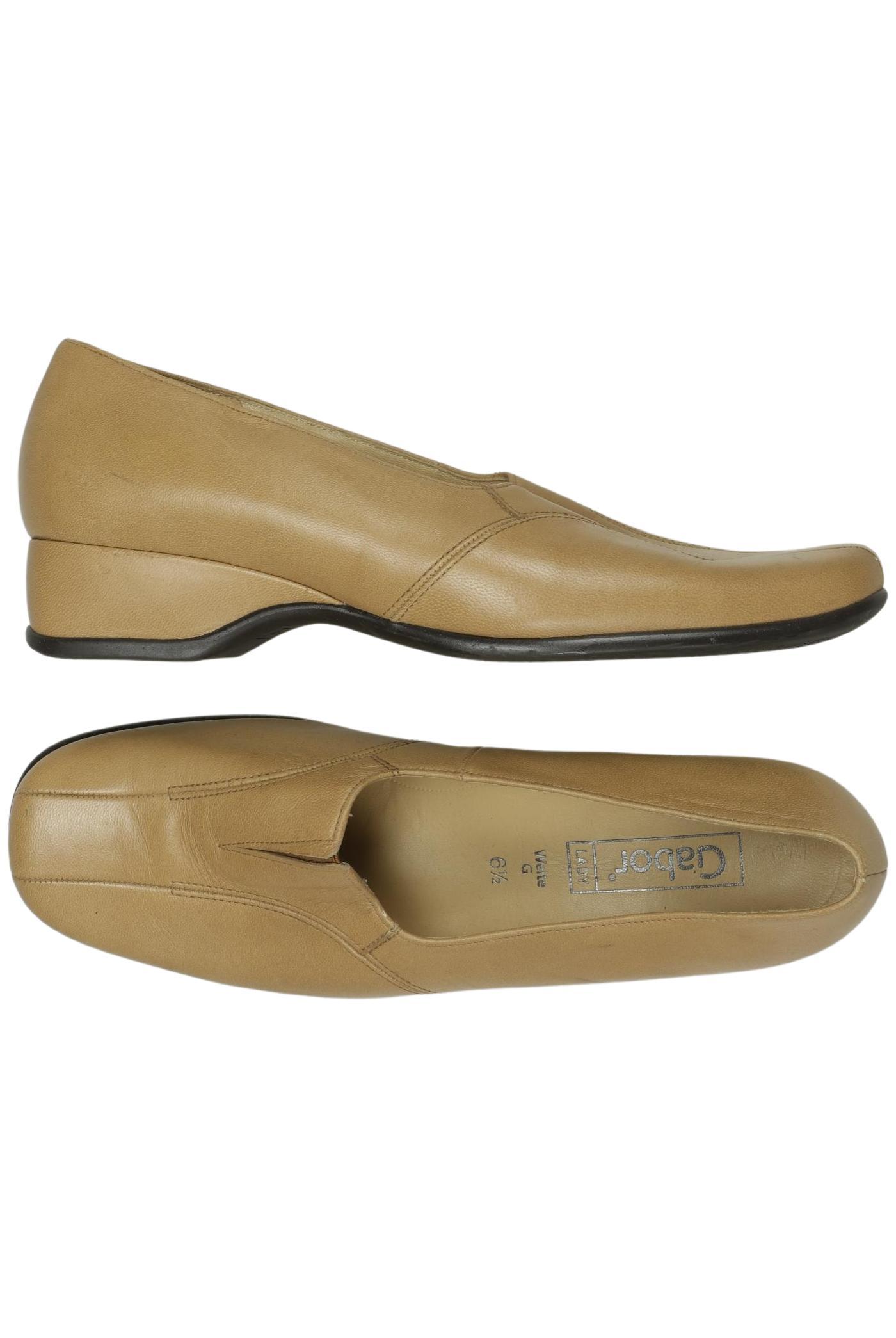 

Gabor Damen Halbschuh, beige, Gr. 6.5