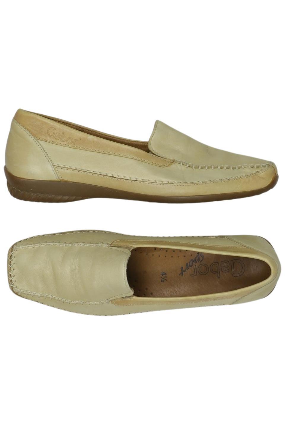 

Gabor Damen Halbschuh, beige, Gr. 4.5