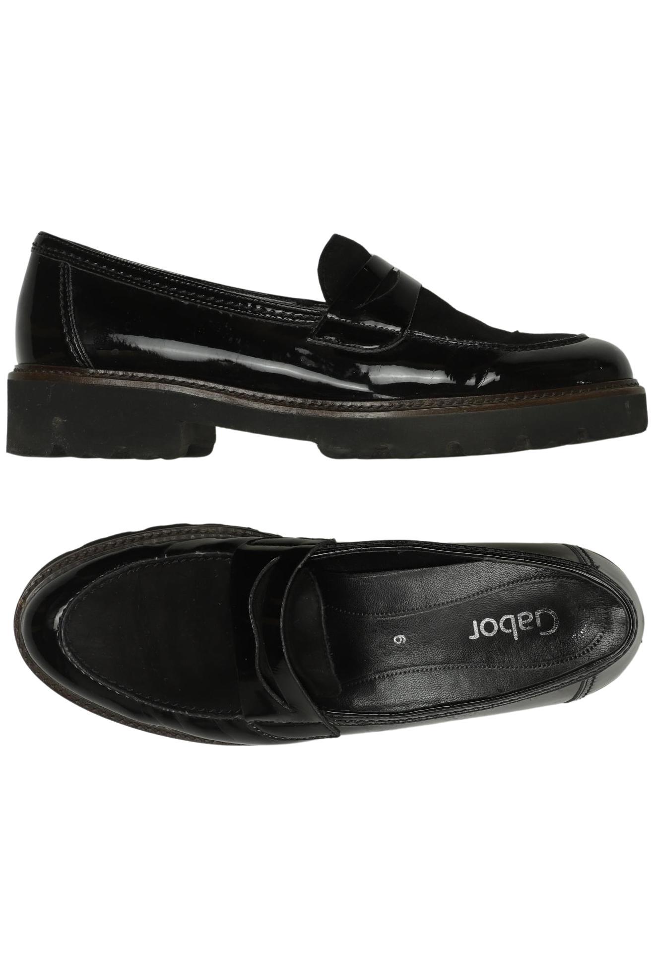 

Gabor Damen Halbschuh, schwarz, Gr. 6