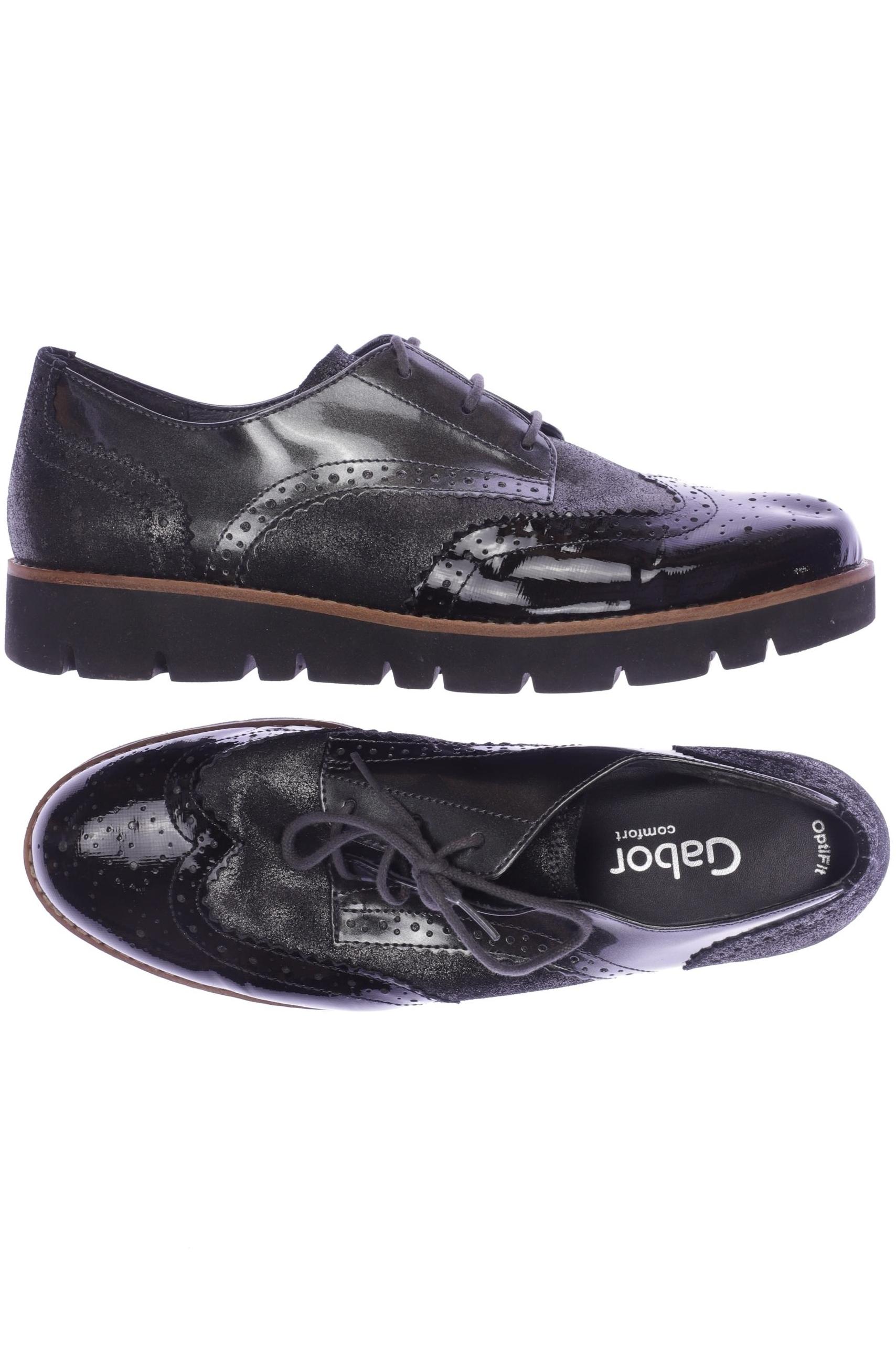 

Gabor Damen Halbschuh, schwarz, Gr. 5