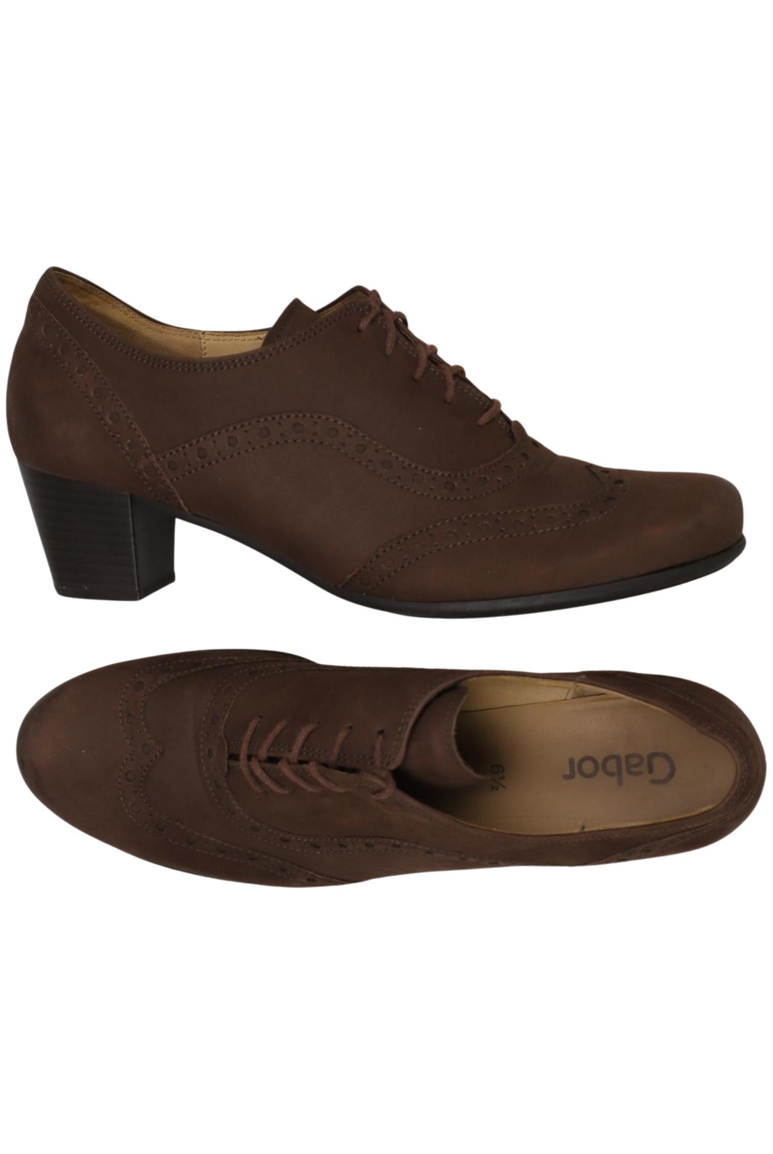 

Gabor Damen Halbschuh, braun, Gr. 6.5