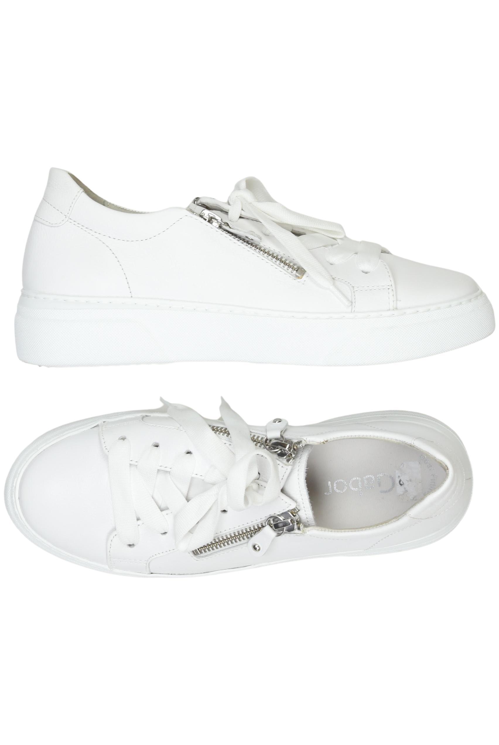 

Gabor Damen Halbschuh, weiß, Gr. 4