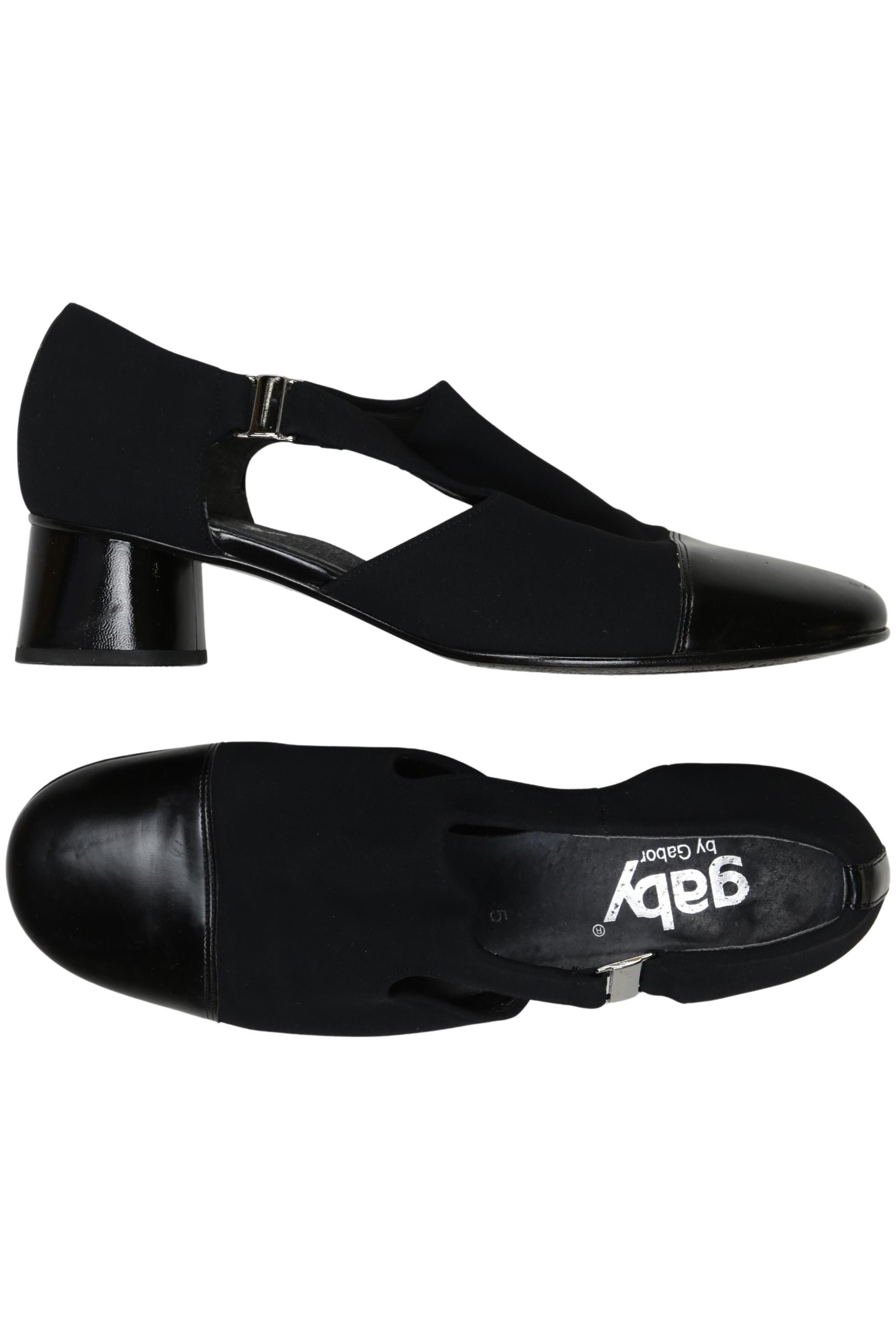 

Gabor Damen Halbschuh, schwarz, Gr. 5