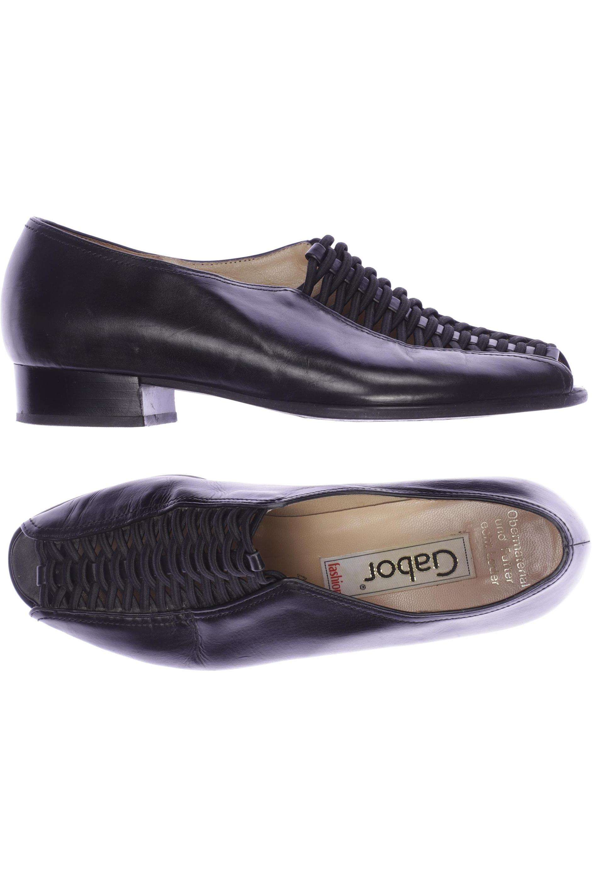 

Gabor Damen Halbschuh, schwarz, Gr. 4.5