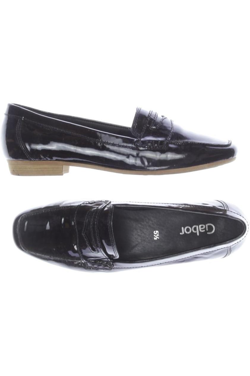 

Gabor Damen Halbschuh, schwarz, Gr. 5.5